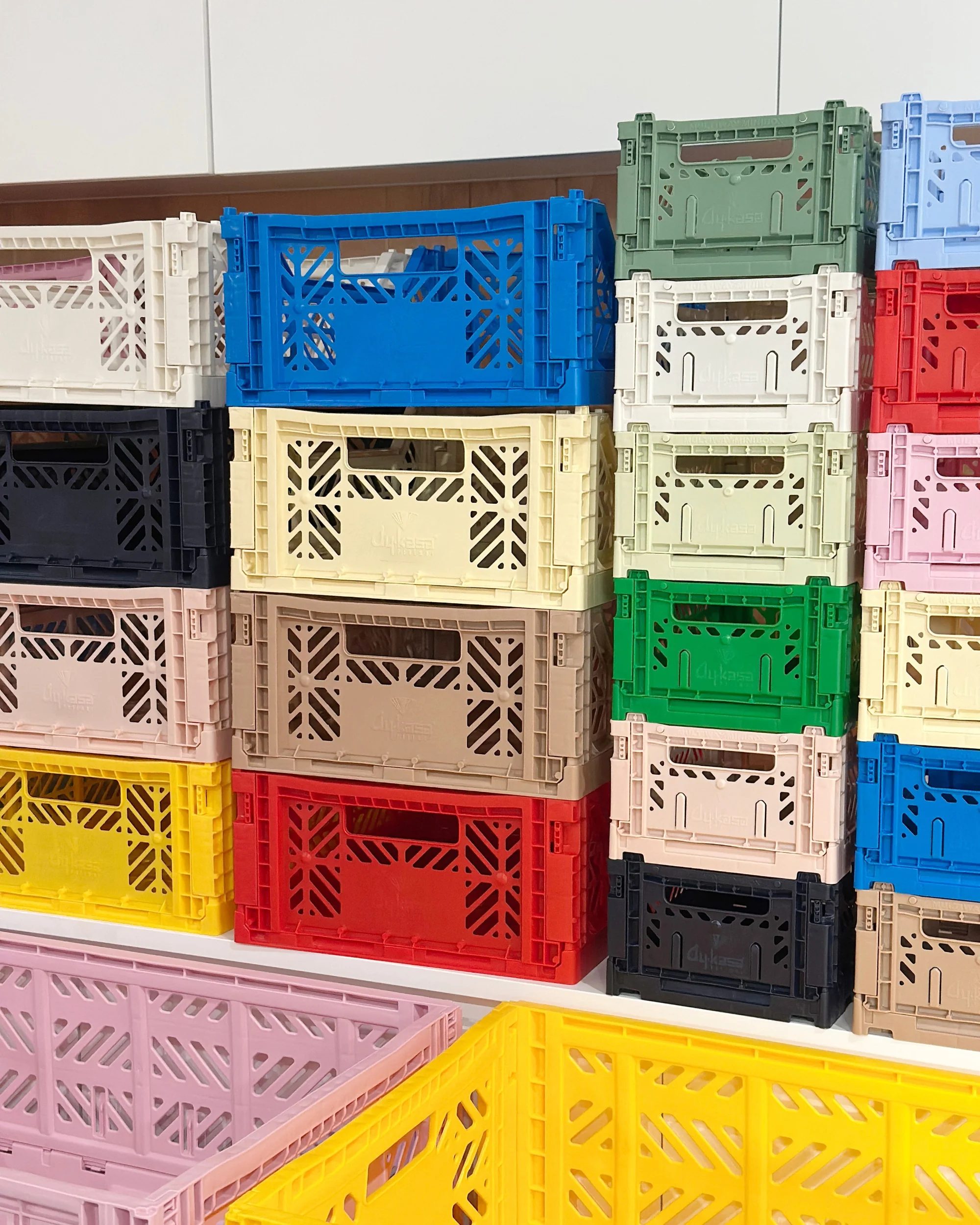 Folding Crates - Blue - Image 5
