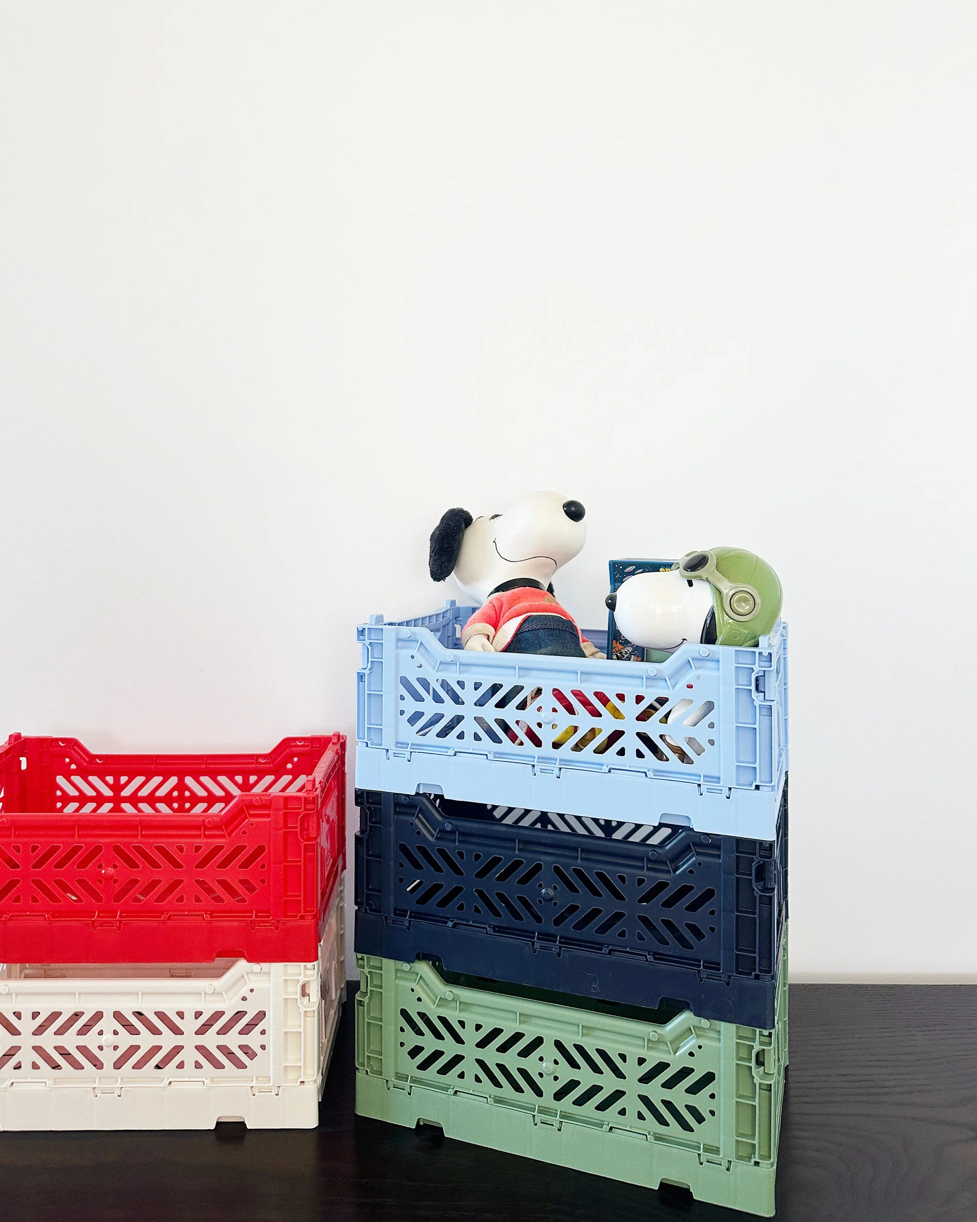 Folding Crates - Navy - Image 3