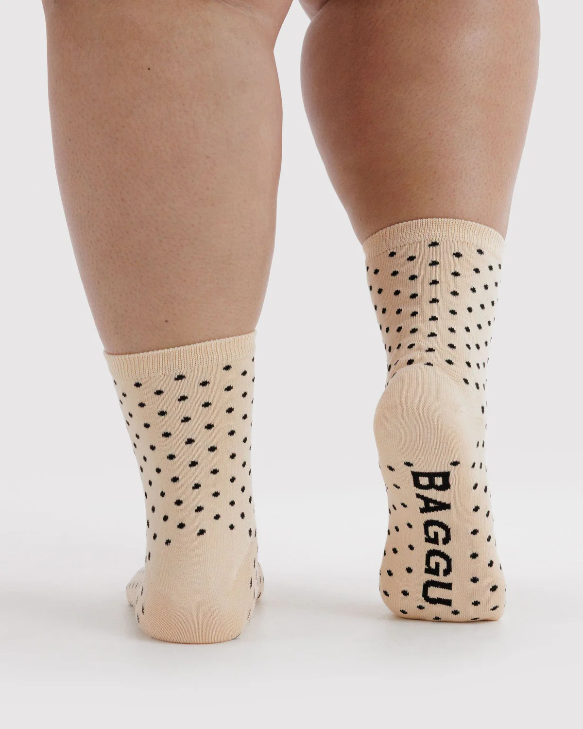 Crew Socks - Micro Black Polka Dot - Image 2