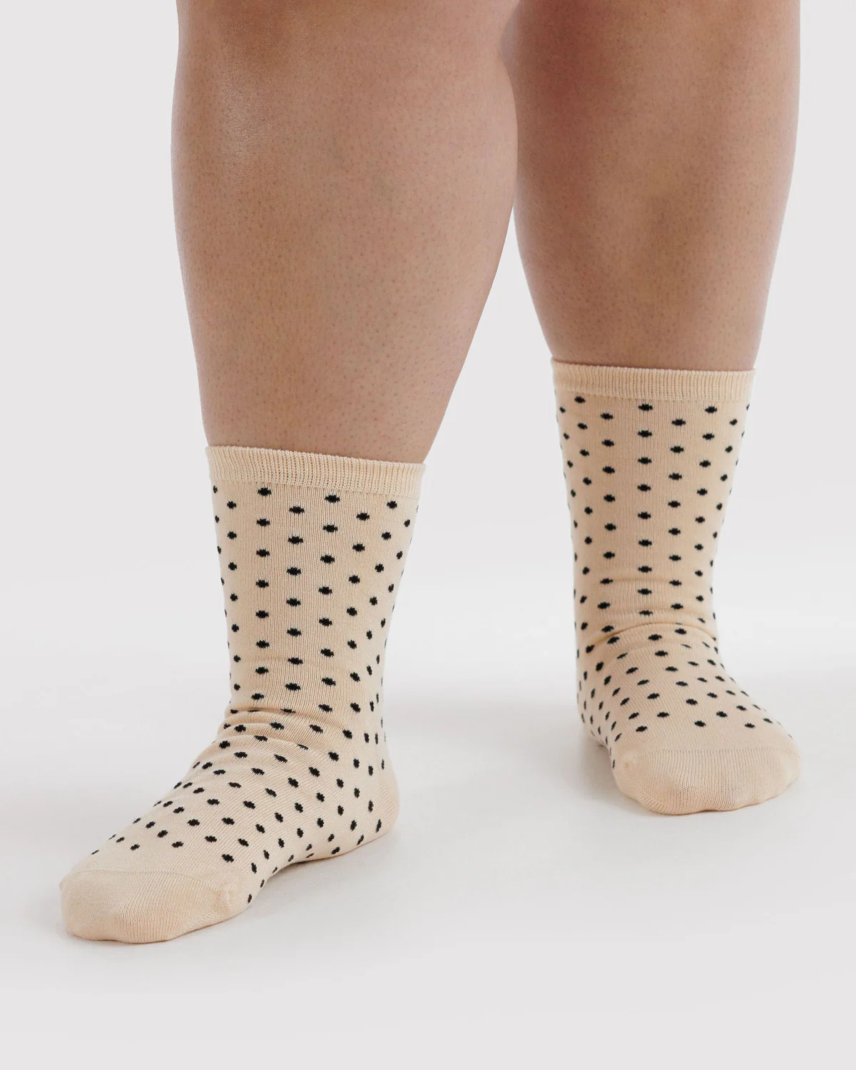 Crew Socks - Micro Black Polka Dot - Image 3