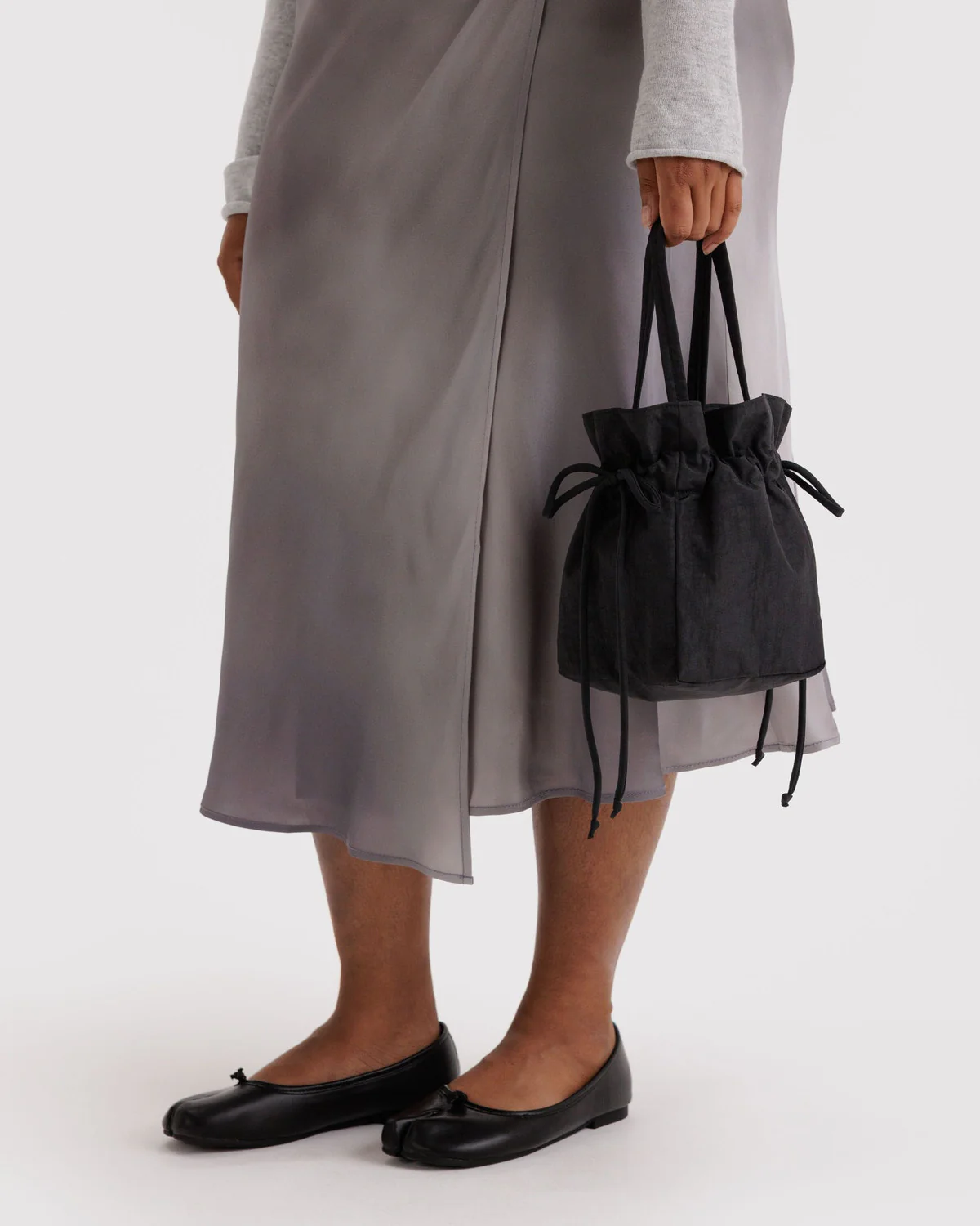 Drawstring Bag - Black - Image 2