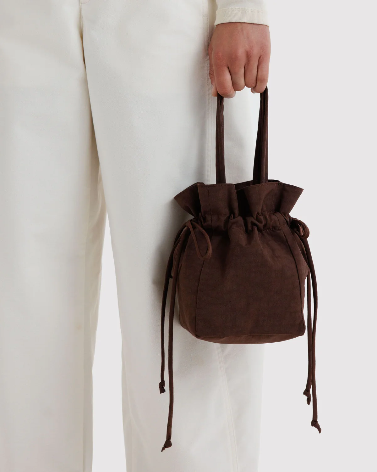 Drawstring Bag - Coffee - Image 4