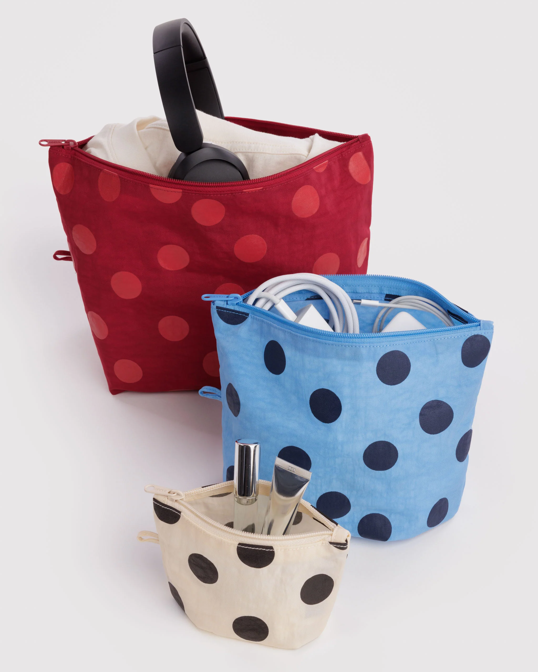 Go Pouch Set - Polka Dot Mix - Image 2