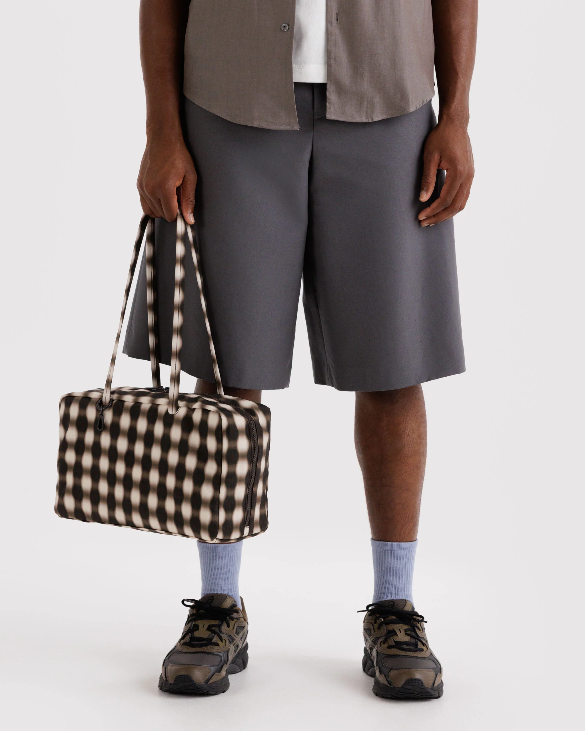 Bowler Bags - Blurred Brown Gingham - Image 7