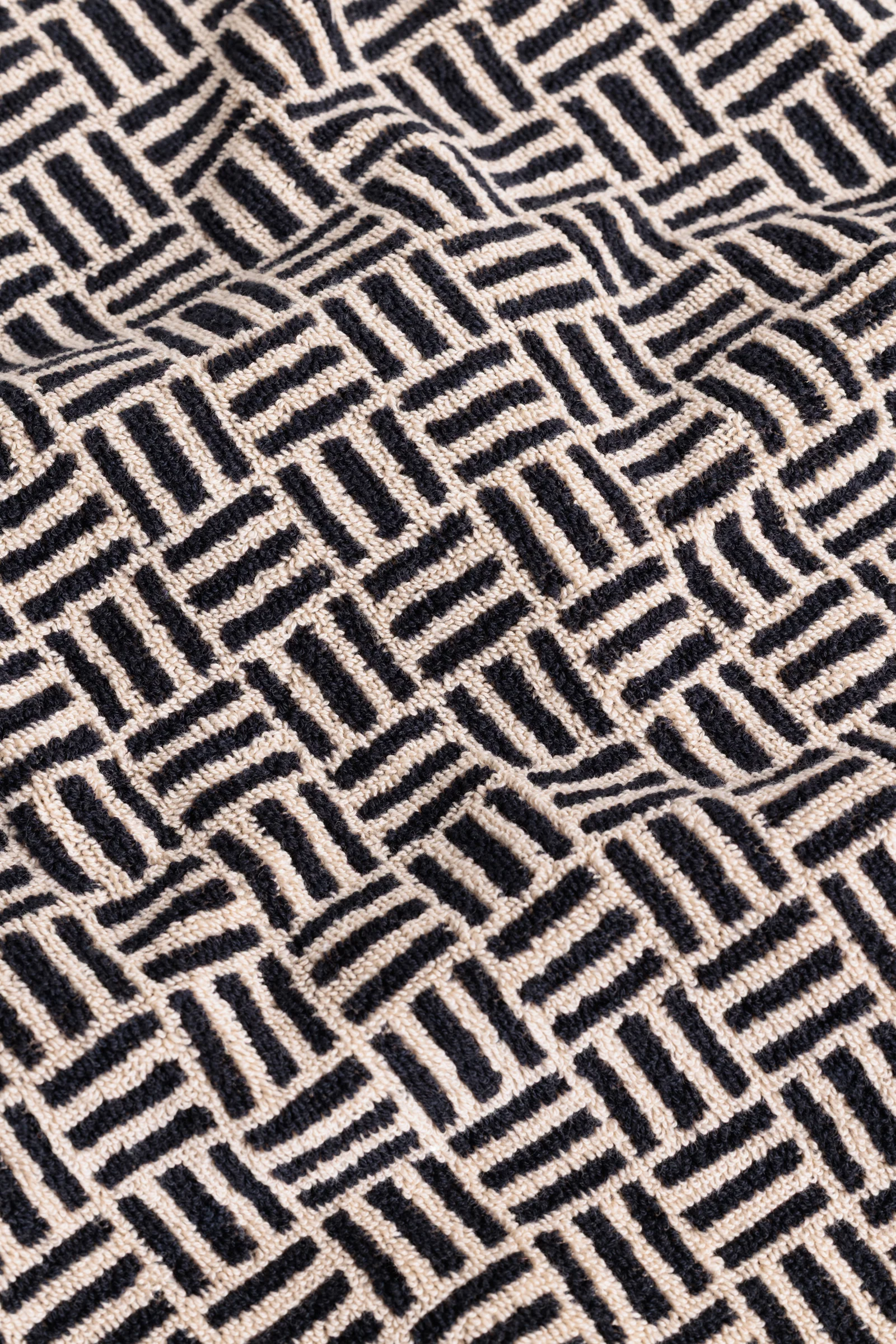 Torrens Hand Towel - Sand & Noir - Image 4