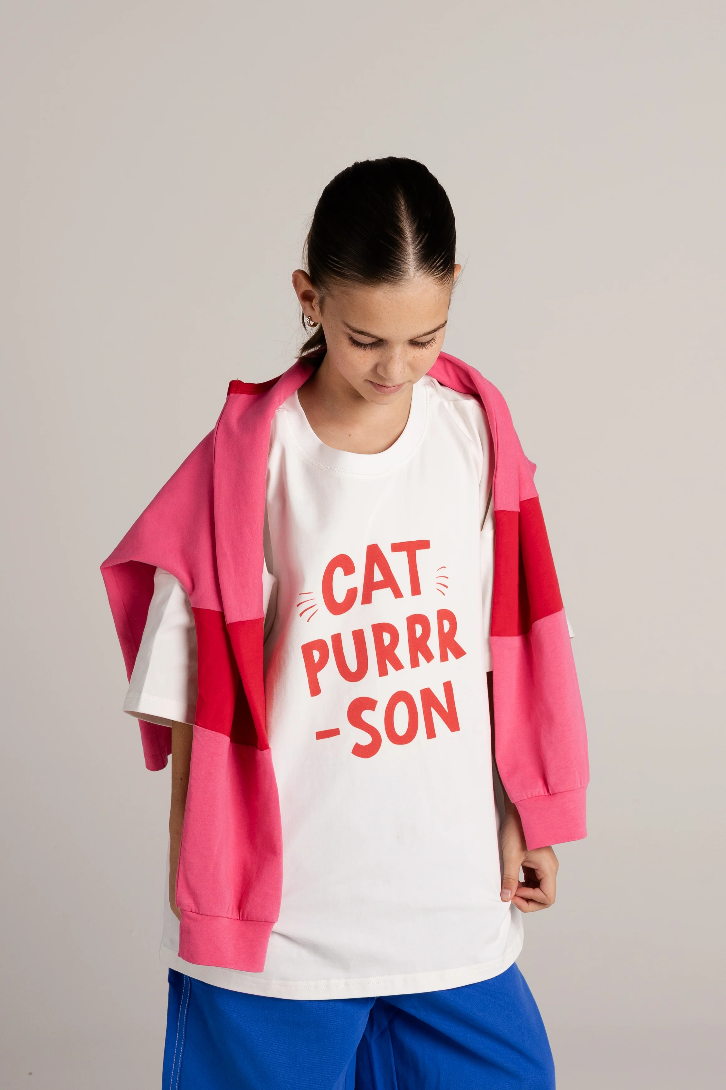 Cat Purrrson Tee - Image 4