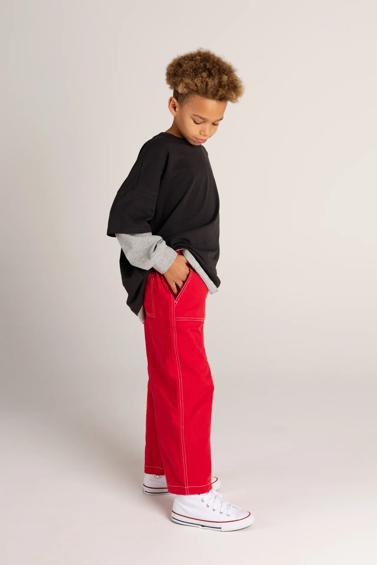 Harry Pants - Red - Image 7