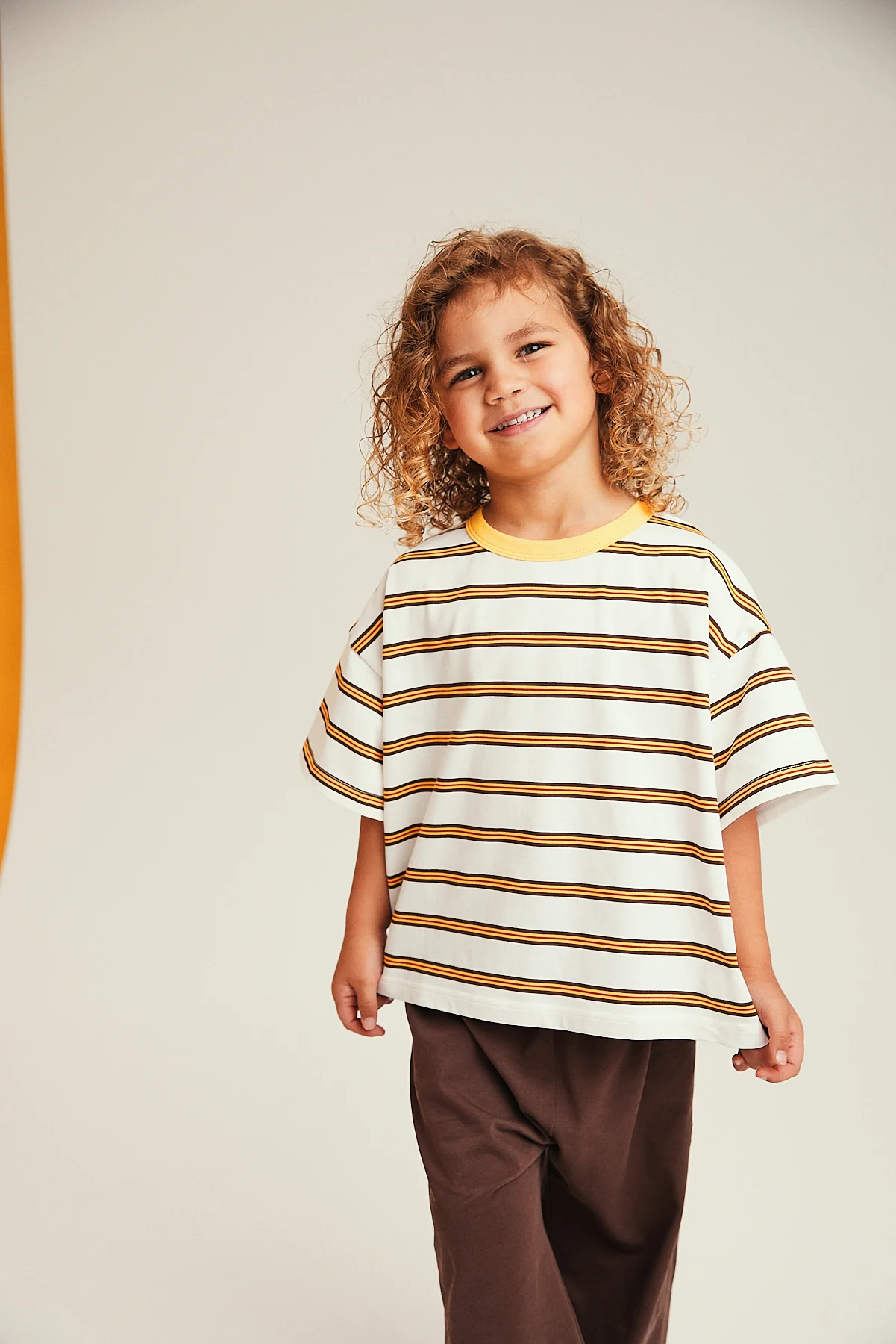 Striped Yellow Tee - Image 3