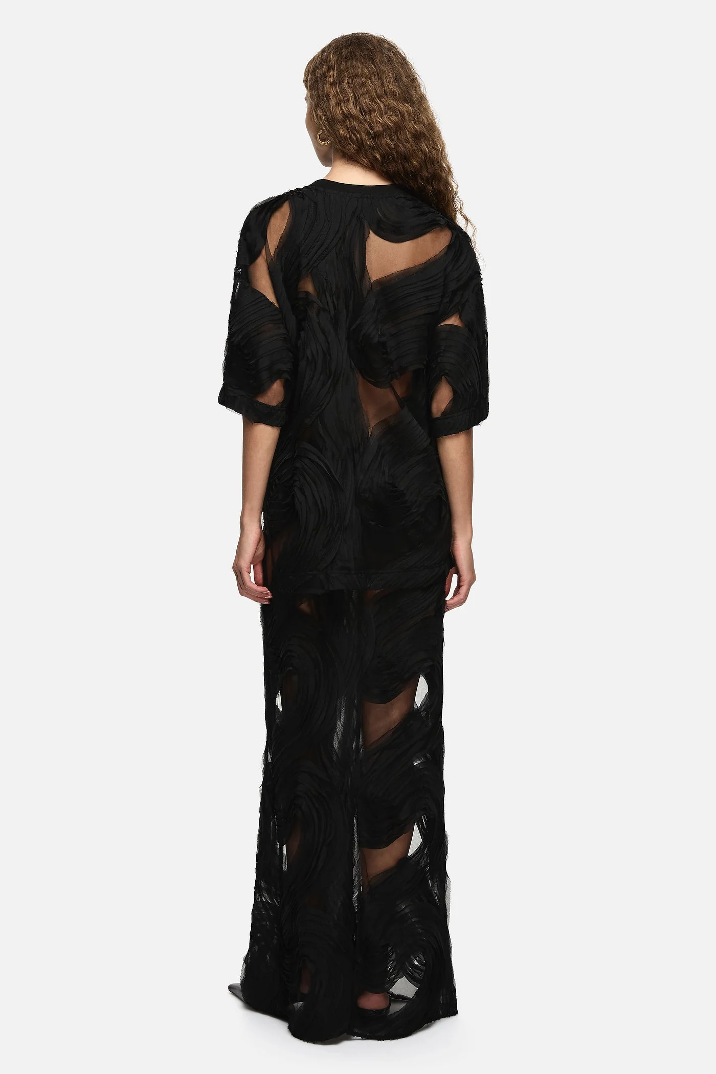 Delmare Top - Black - Image 5