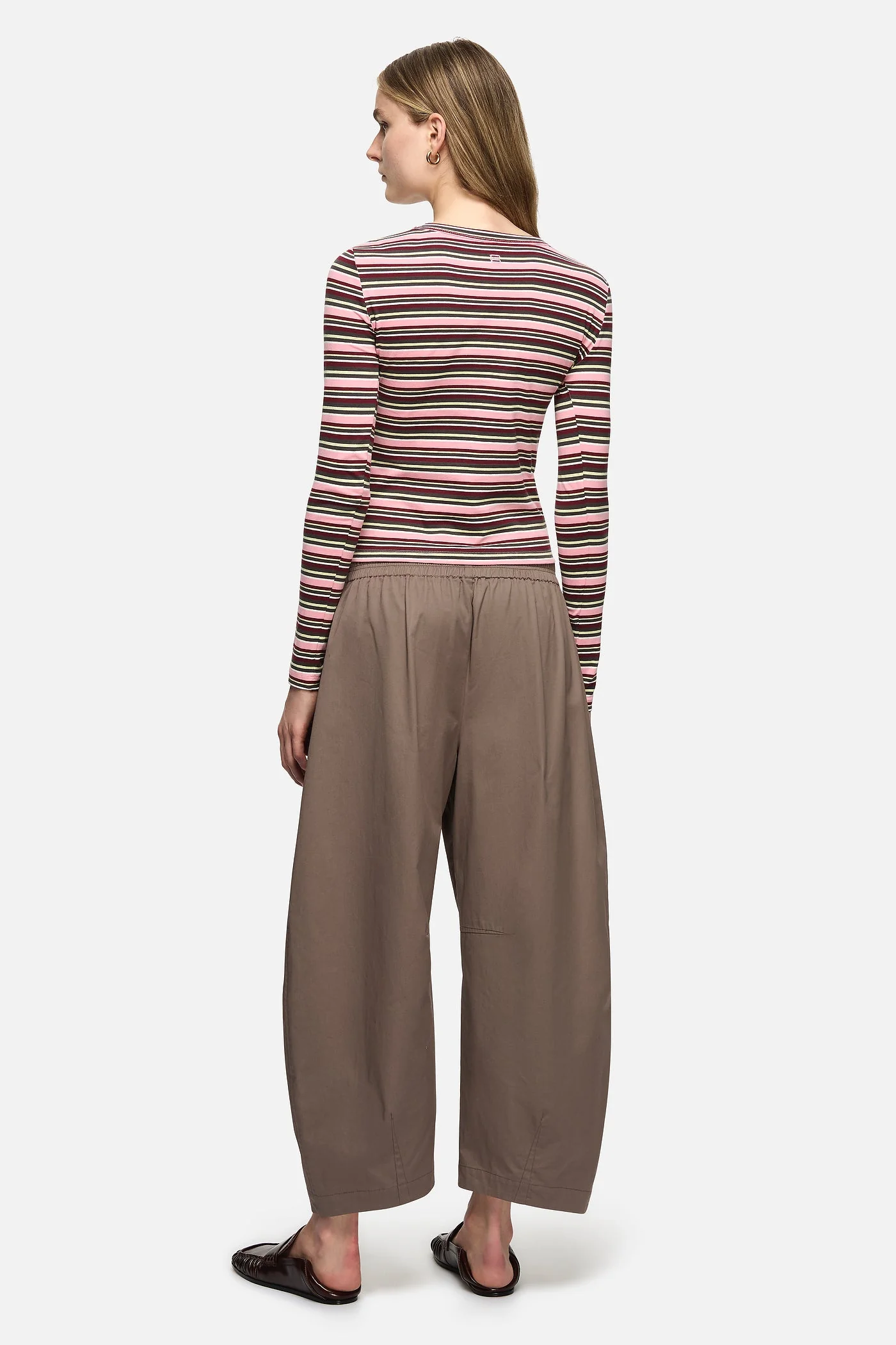 Penny Tee - Burgundy - Image 3