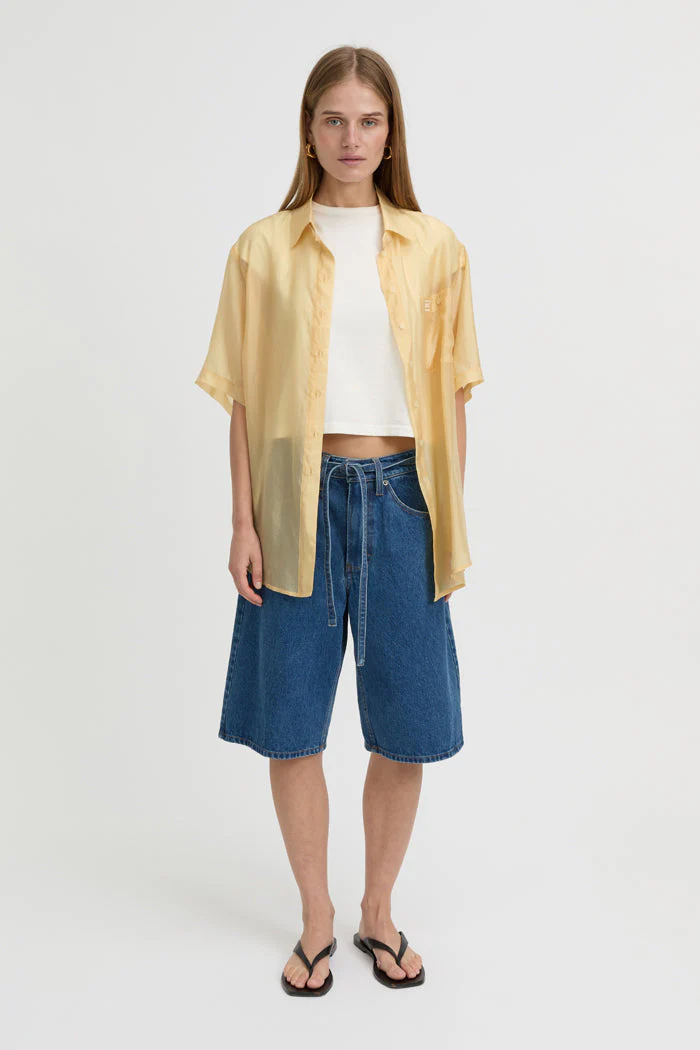 Tamsin Denim Tie Shorts - Image 4