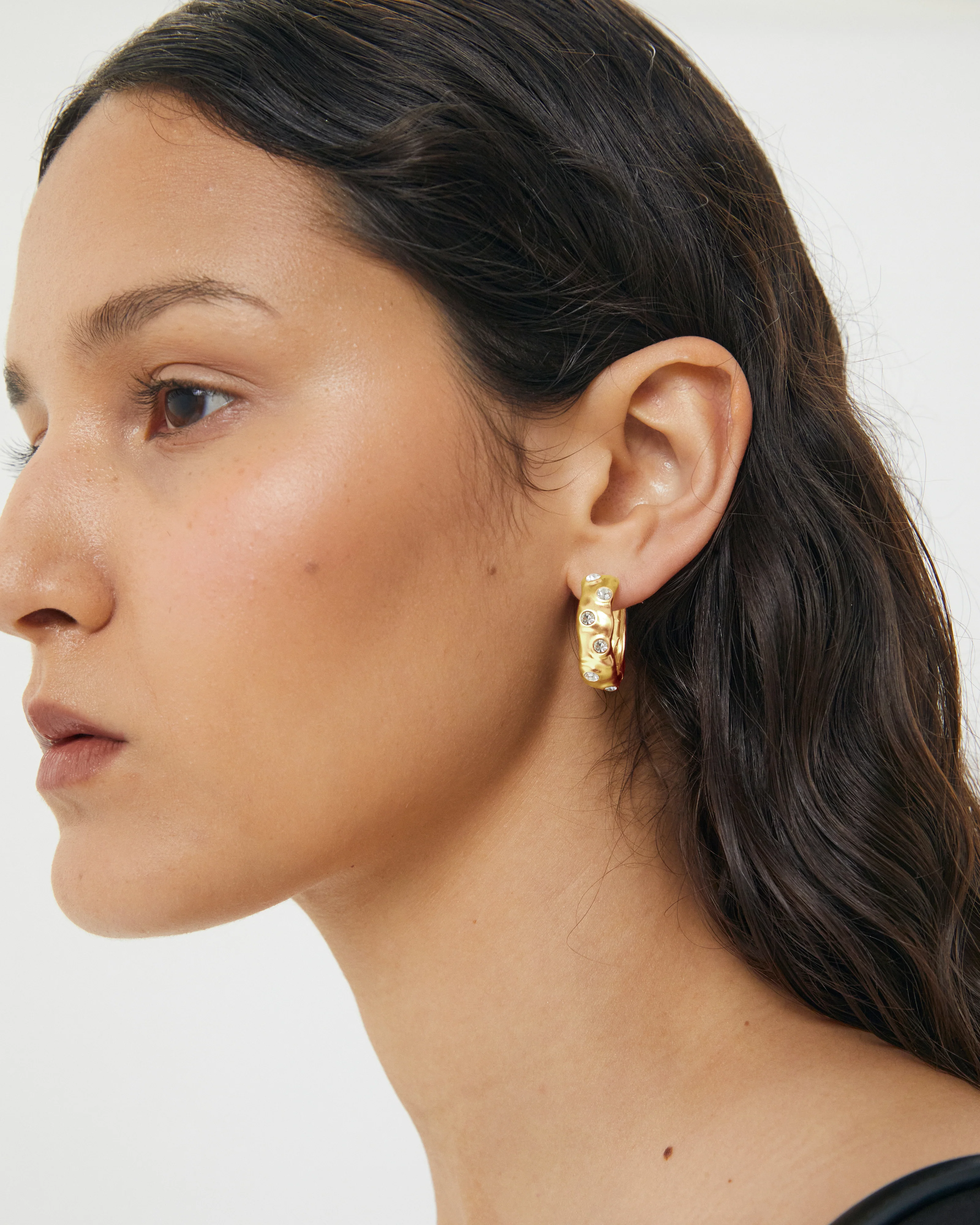 Asta Hoops - Gold - Image 2