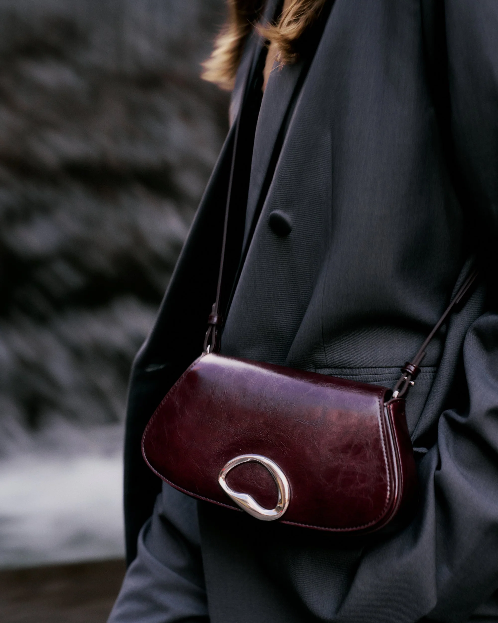 Eden Crossbody Bag - Bordeaux - Image 2