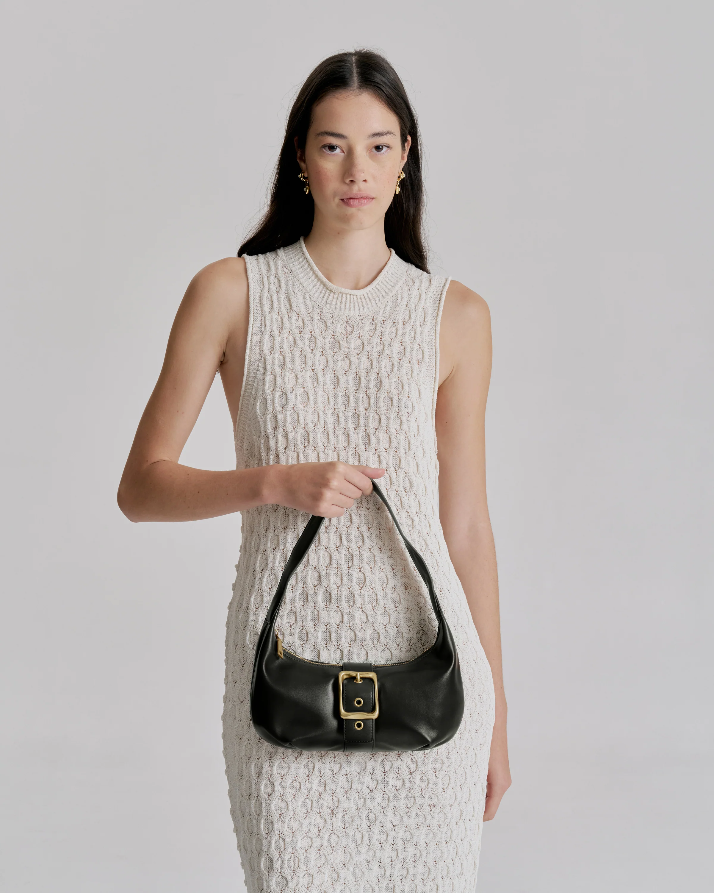 Everyday Baguette Bag - Black - Image 3