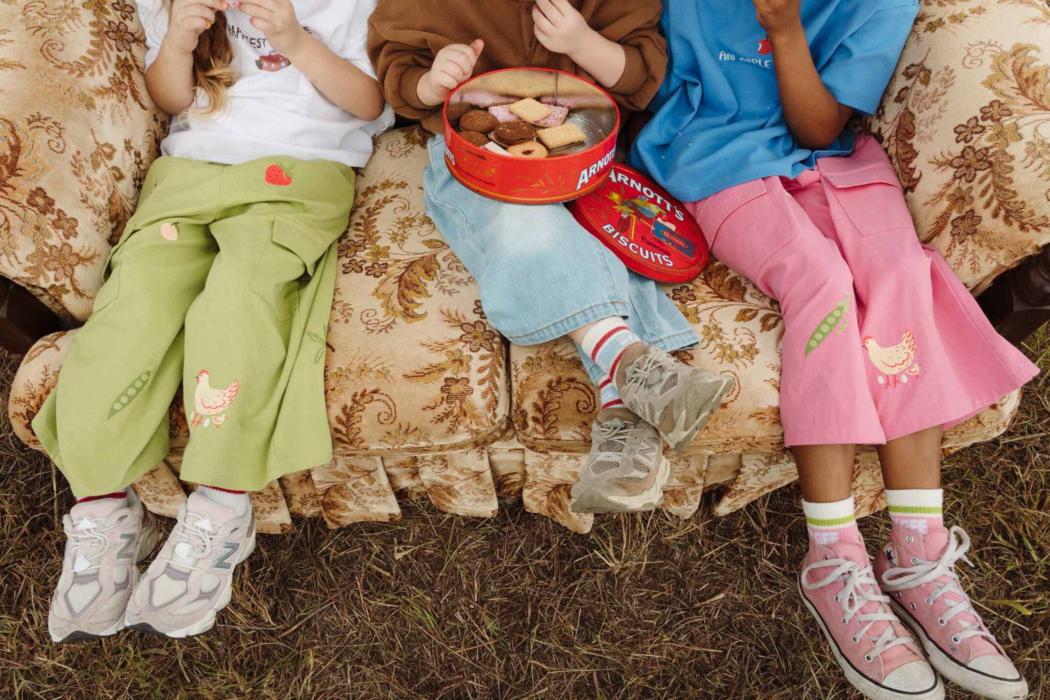 Cropped Cargo Pants - Peony - Image 5