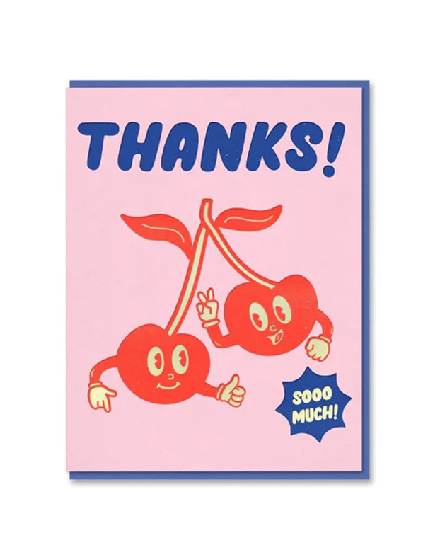 Card - Cherry Thanks