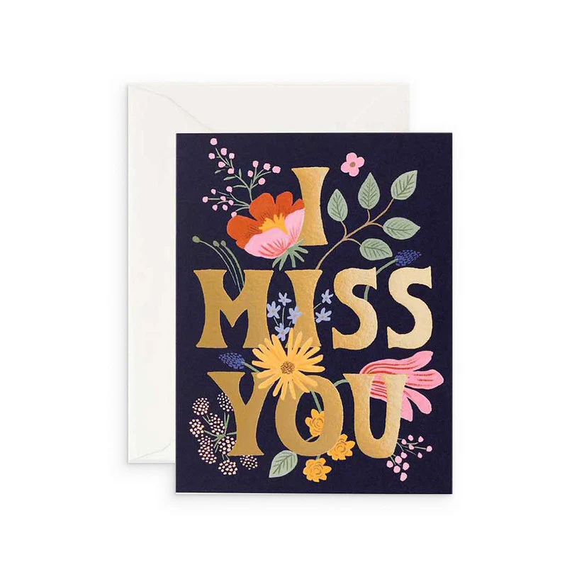 Card - I Miss You
