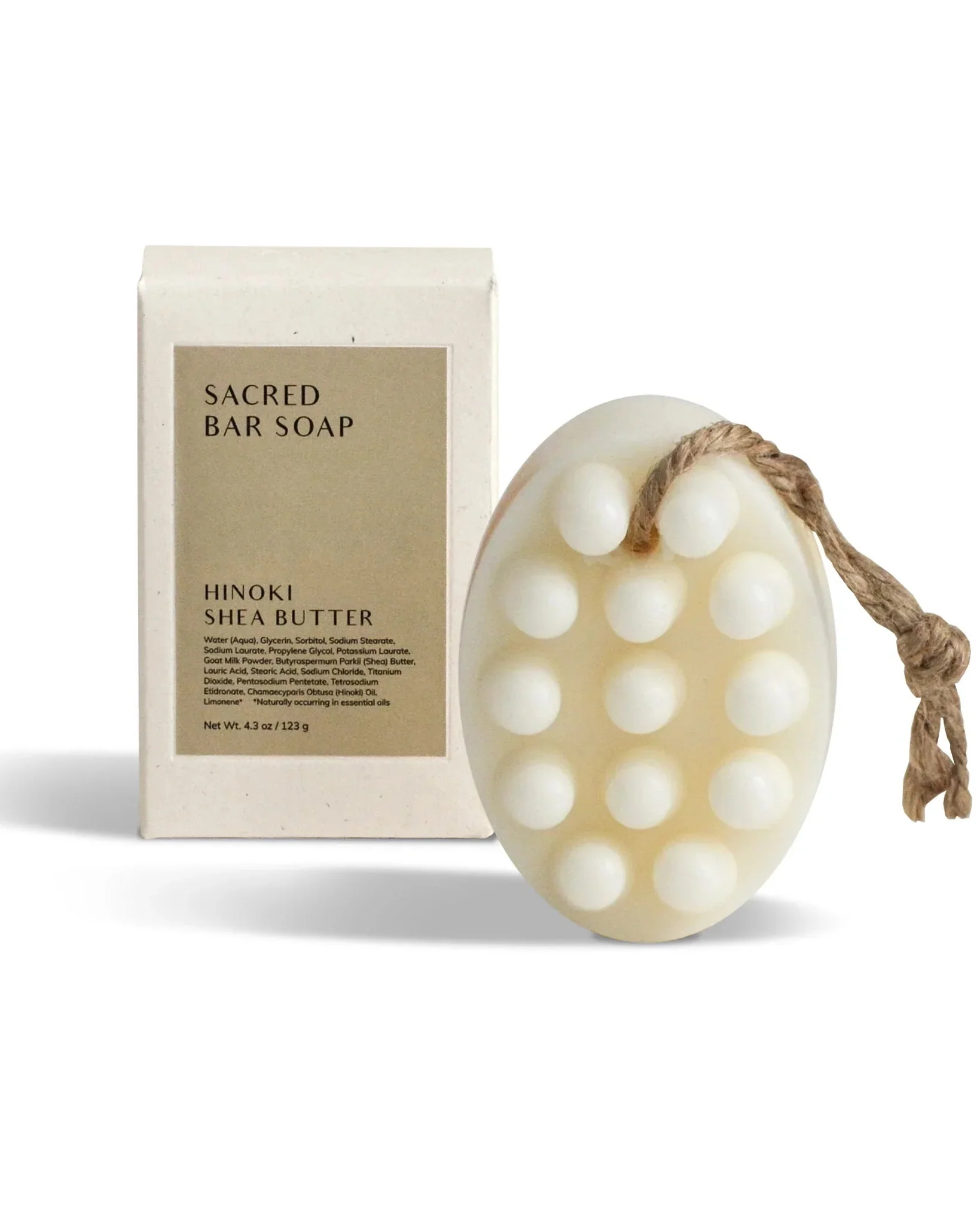 Hinoki & Shea Butter Bar Soap