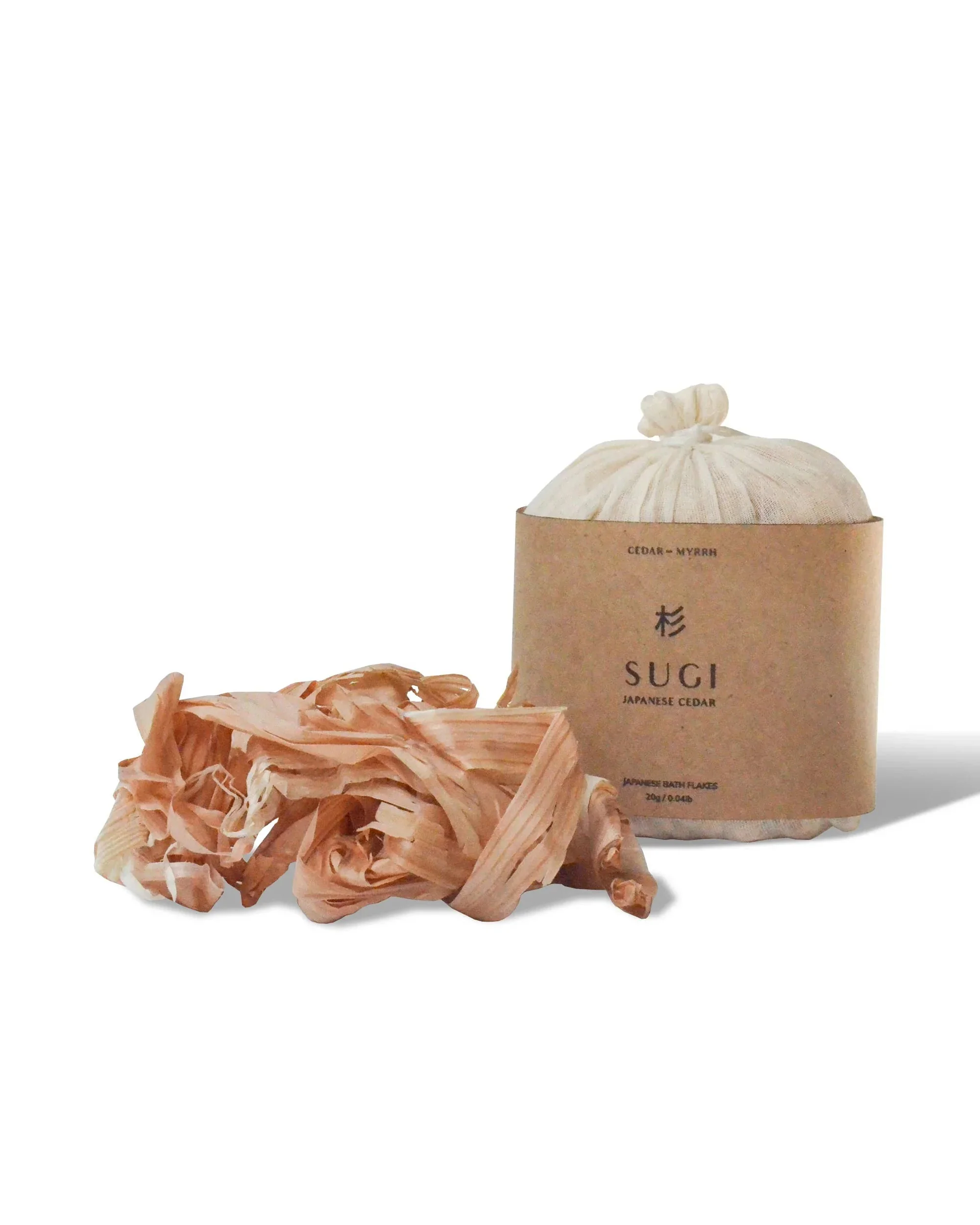 Japanese Cedar Bath Flakes - Sugi