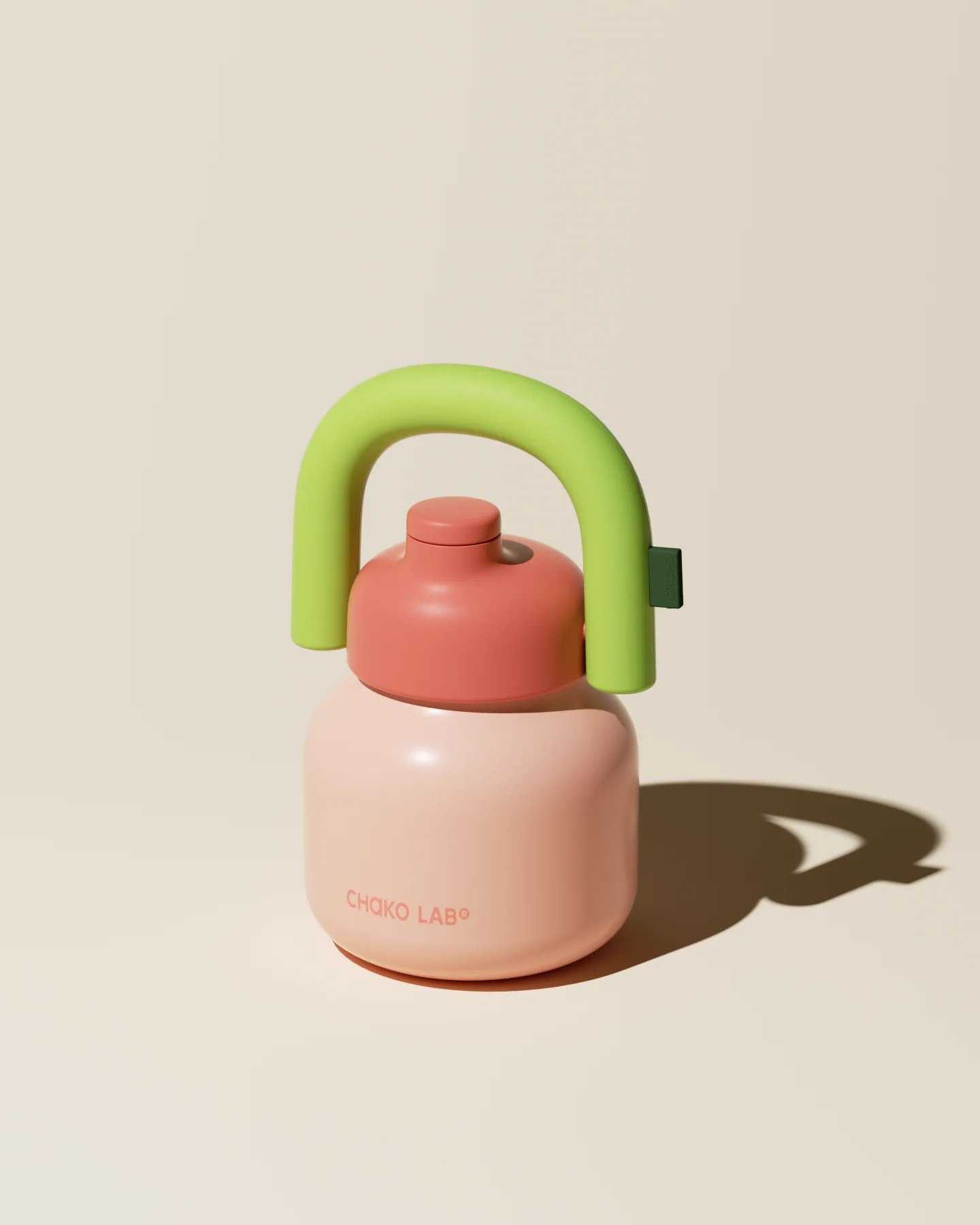 Linlin Stainless Water Bottle - Watermelon - Image 4