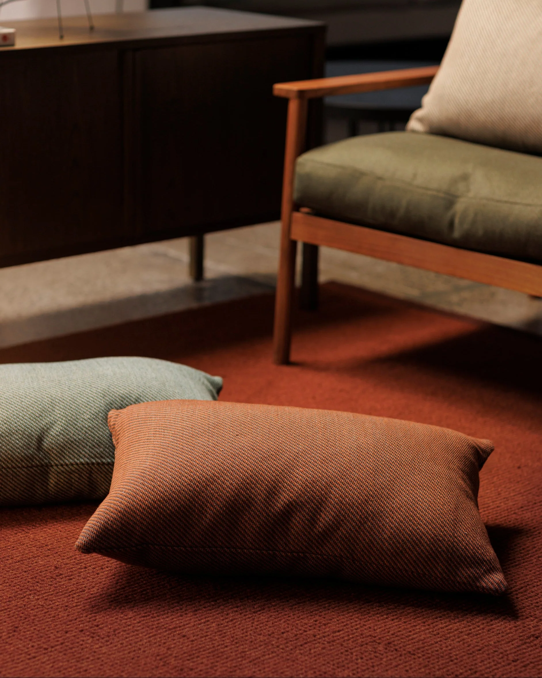 Carnaby Cushion Cover - Cherry - Image 2
