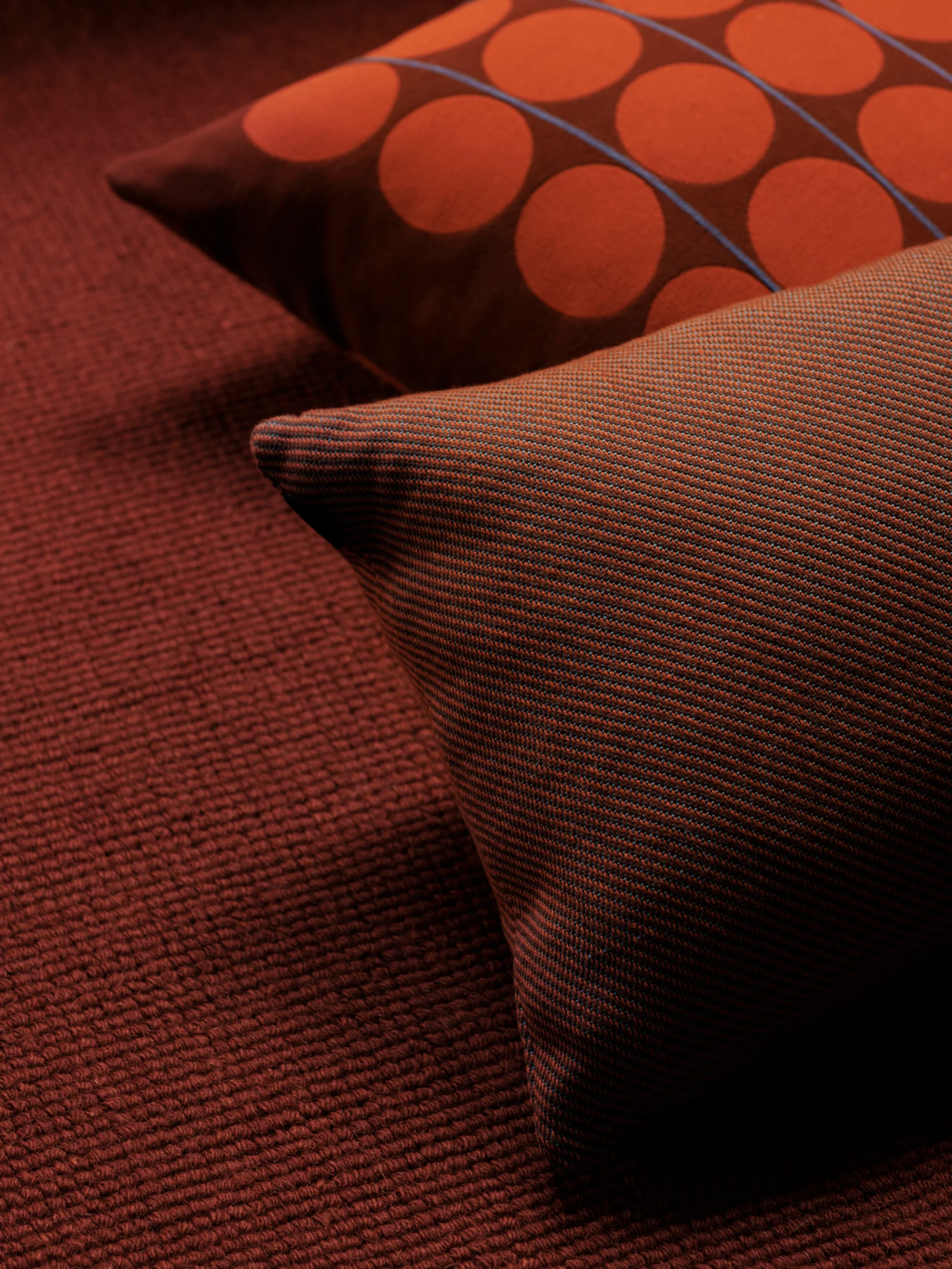Carnaby Cushion Cover - Cherry - Image 3