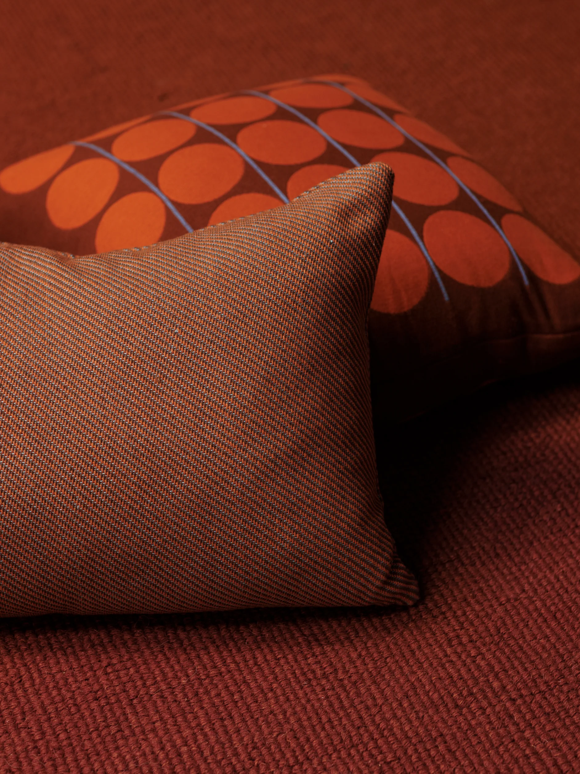 Carnaby Cushion Cover - Cherry - Image 4
