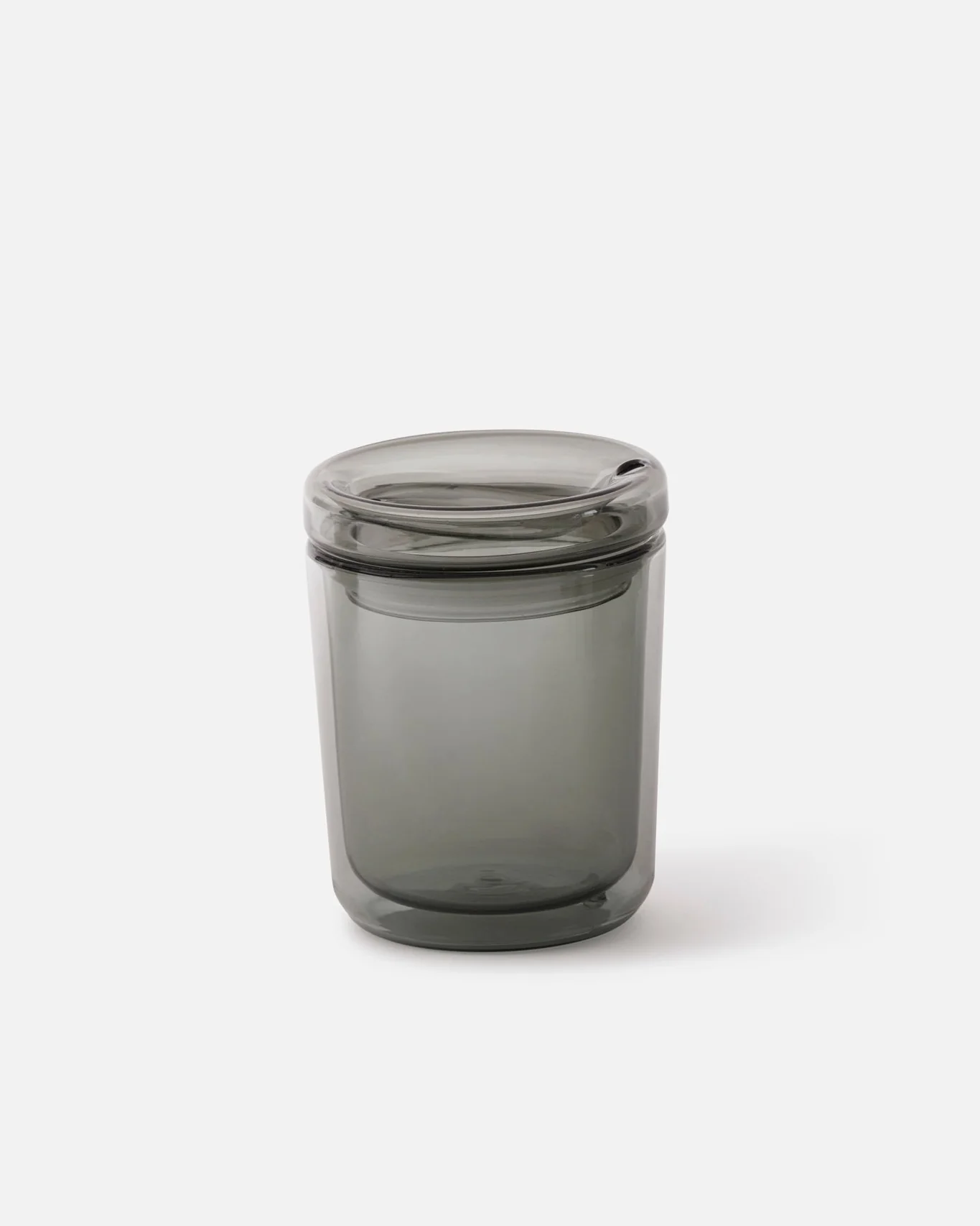 Glass Travel Cup - Charcoal