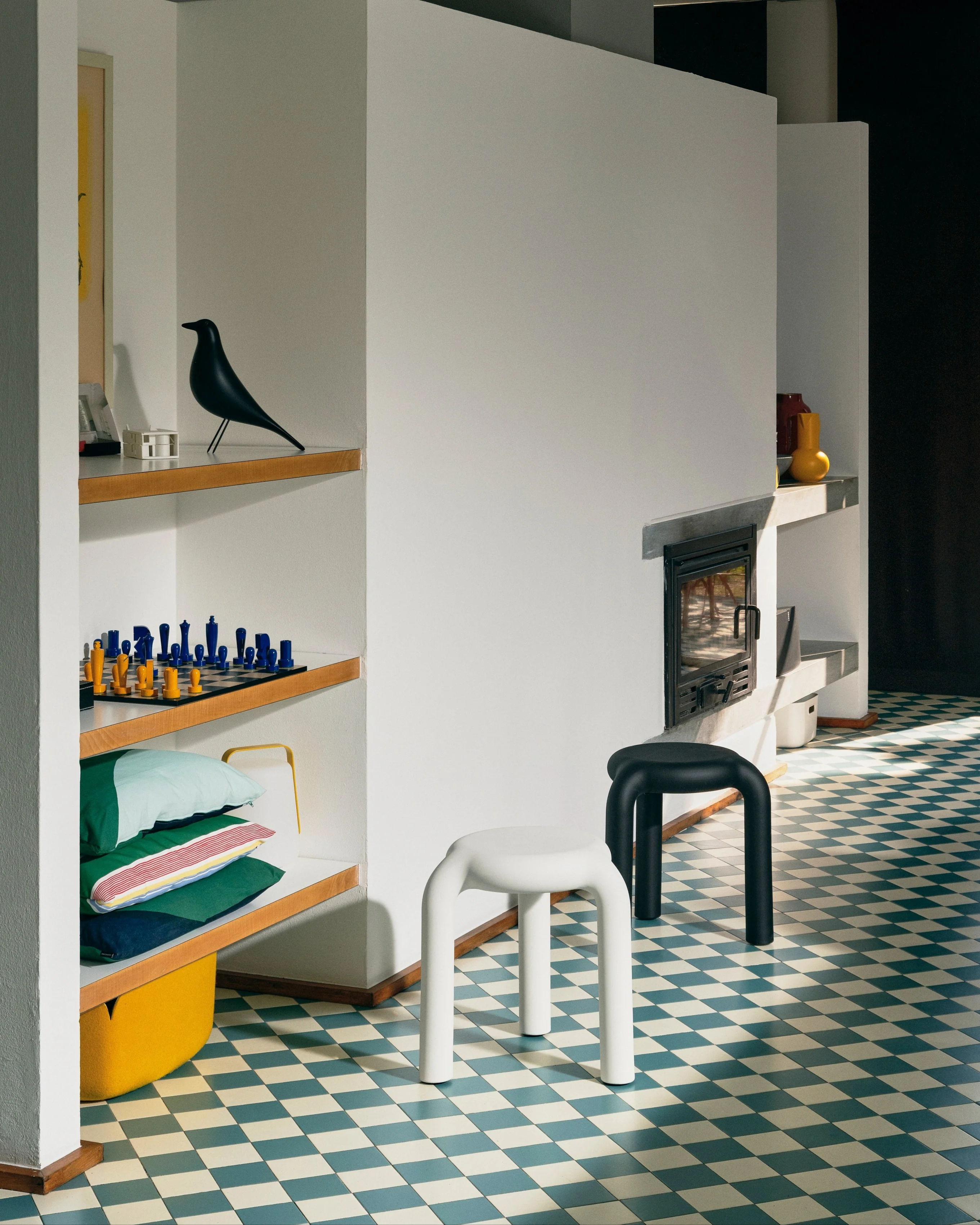 Piccolo Stool - Warm White - Image 2