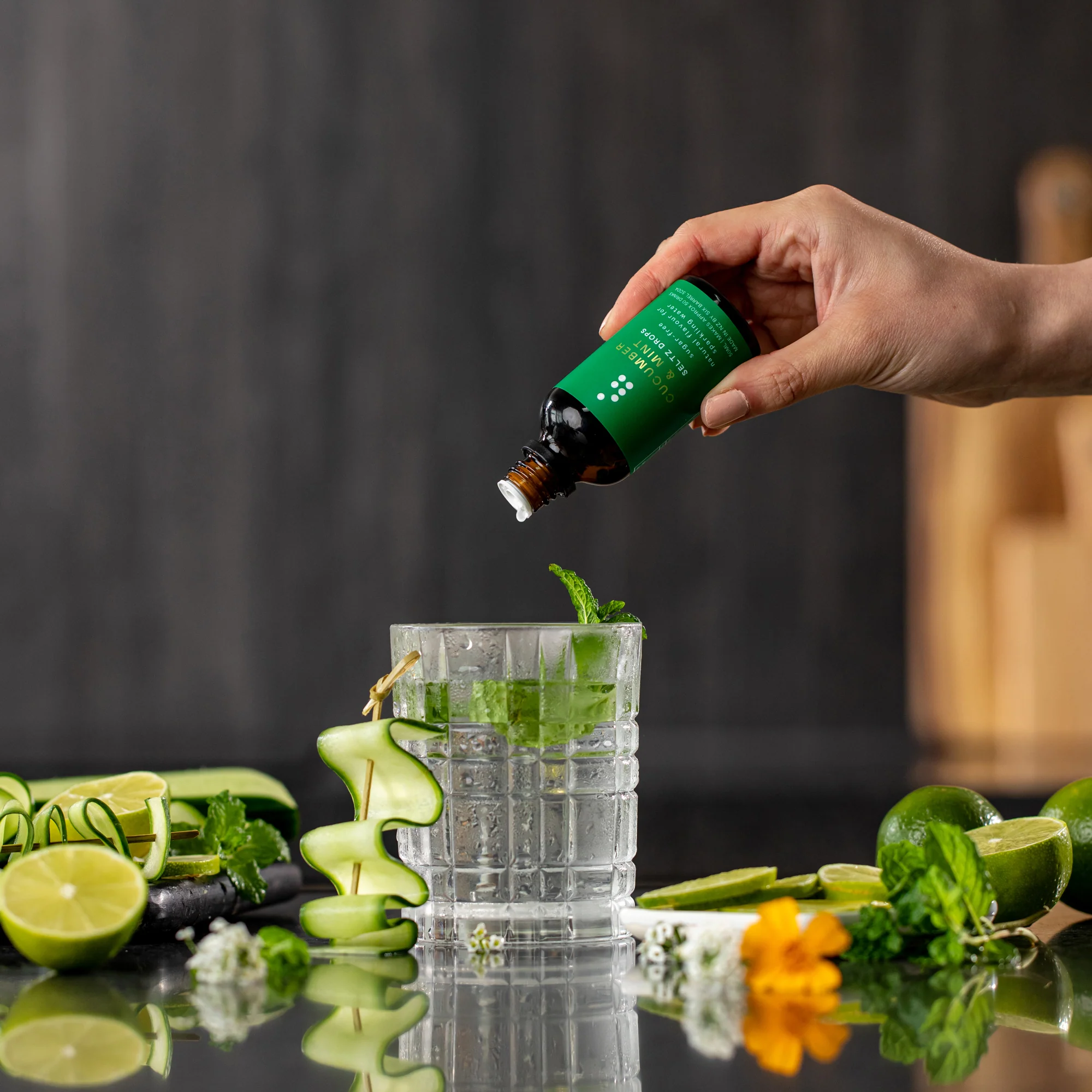 Cucumber & Mint Seltz Drops - Image 2