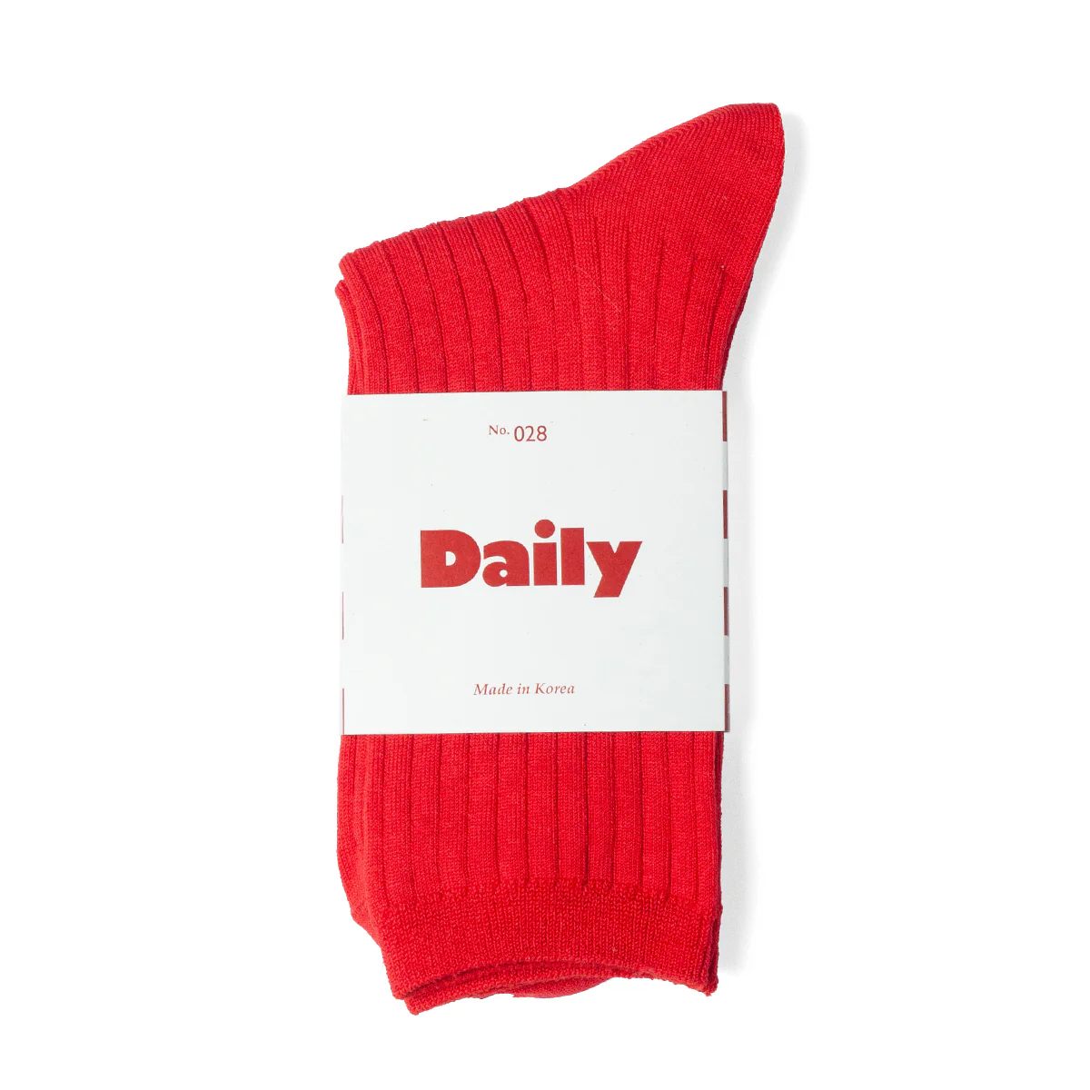 Half Crew Socks - Scarlet - Image 2