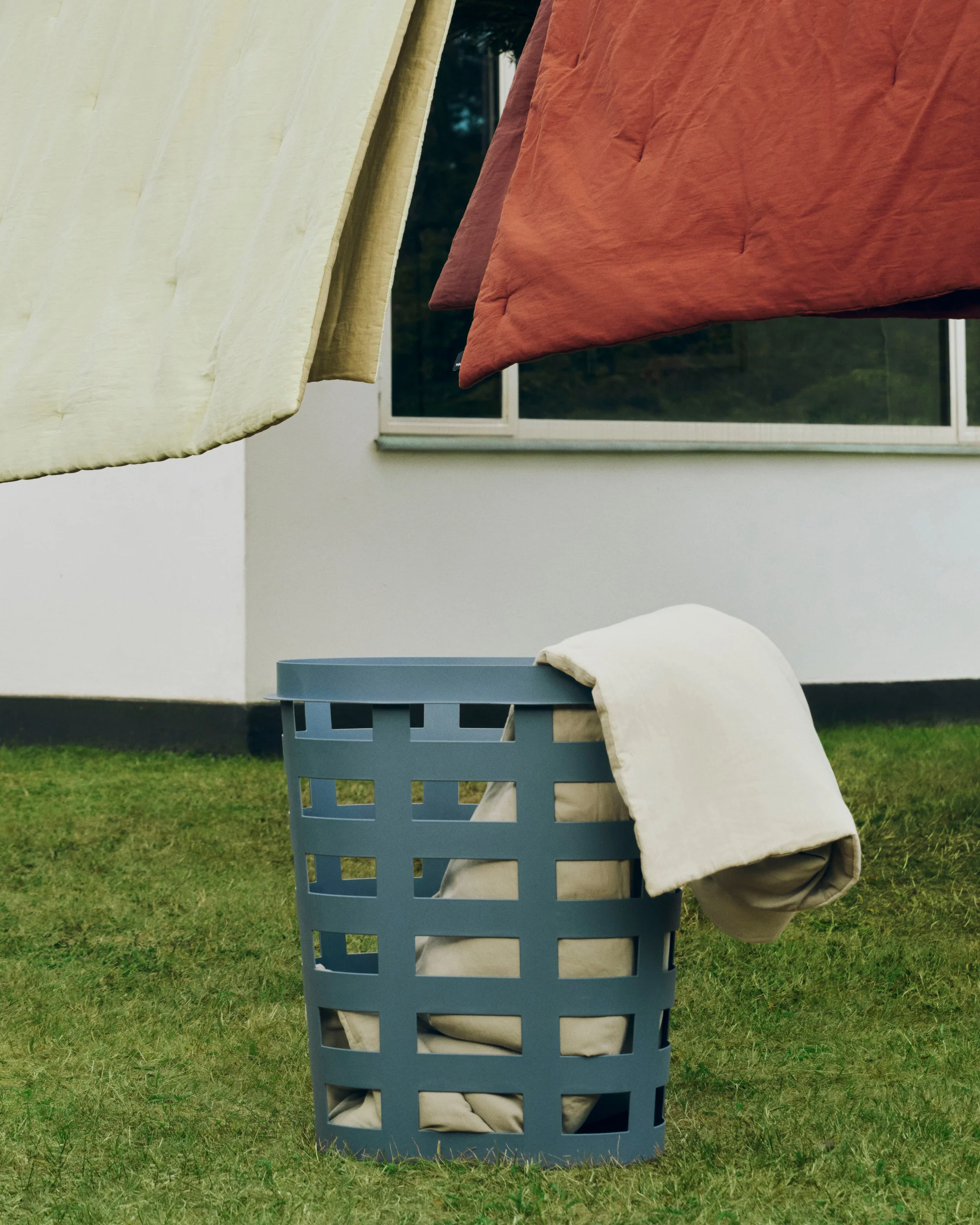 Large Laundry Basket - Blue - Image 3