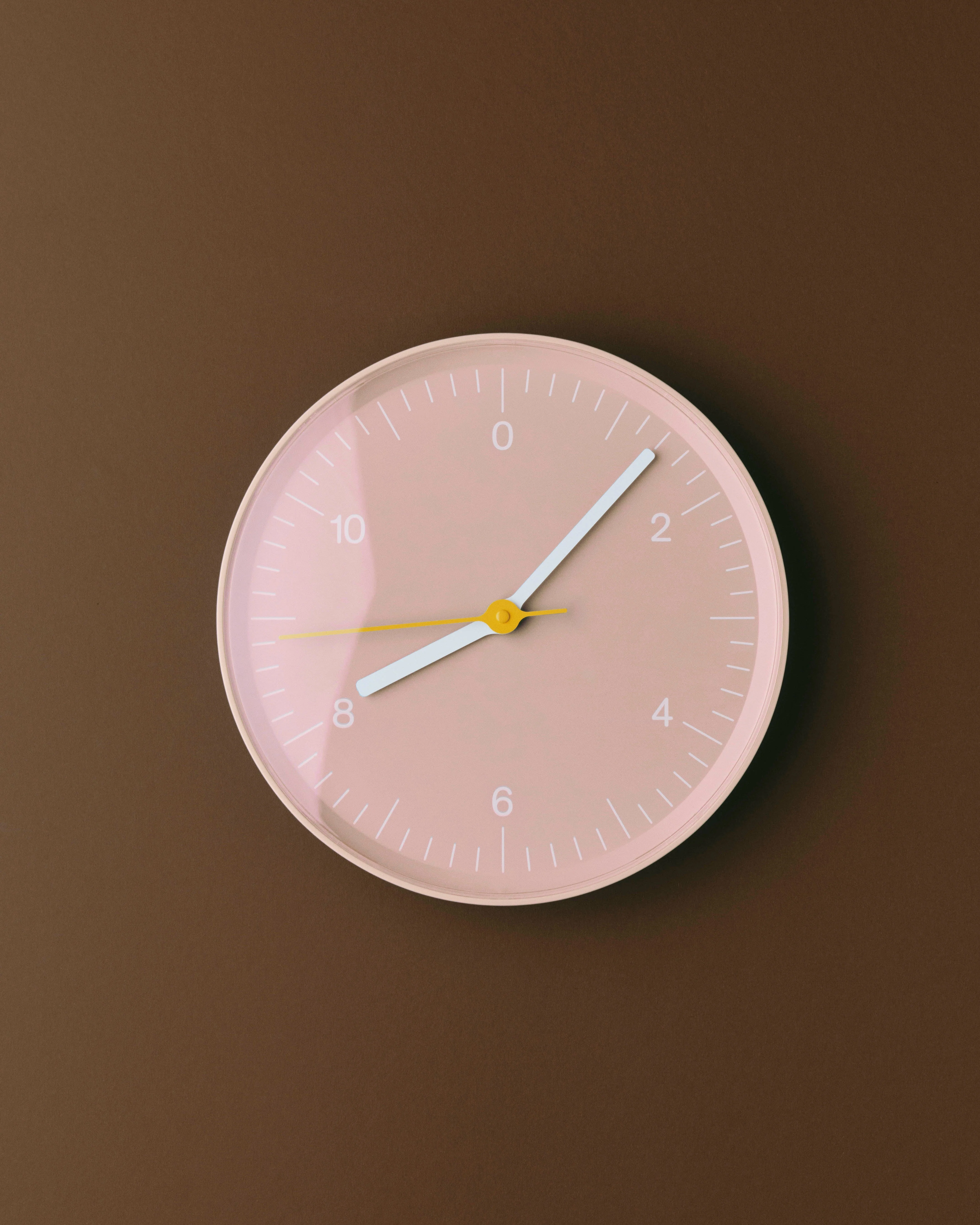 Wall Clock - Pink - Image 2