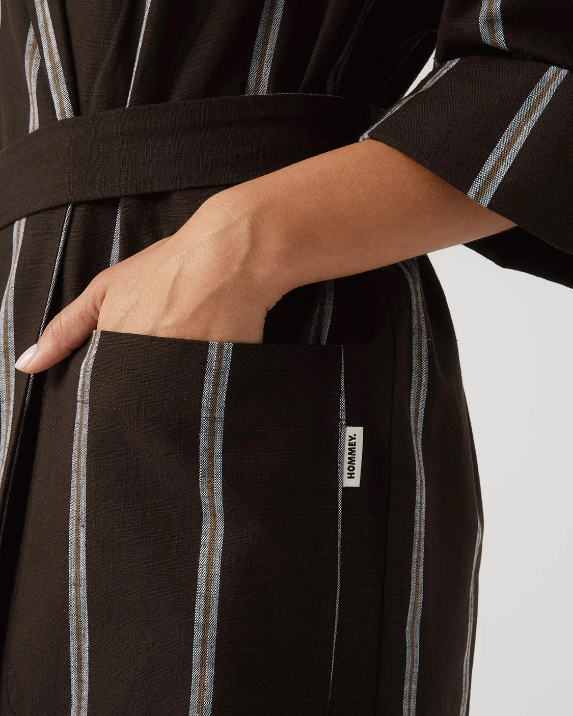 Chocolate Stripe Robe - Image 6