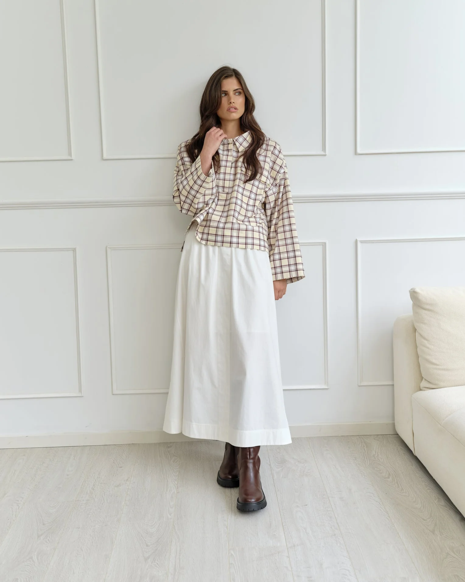 Sibyl Popover - Butter Check - Image 2