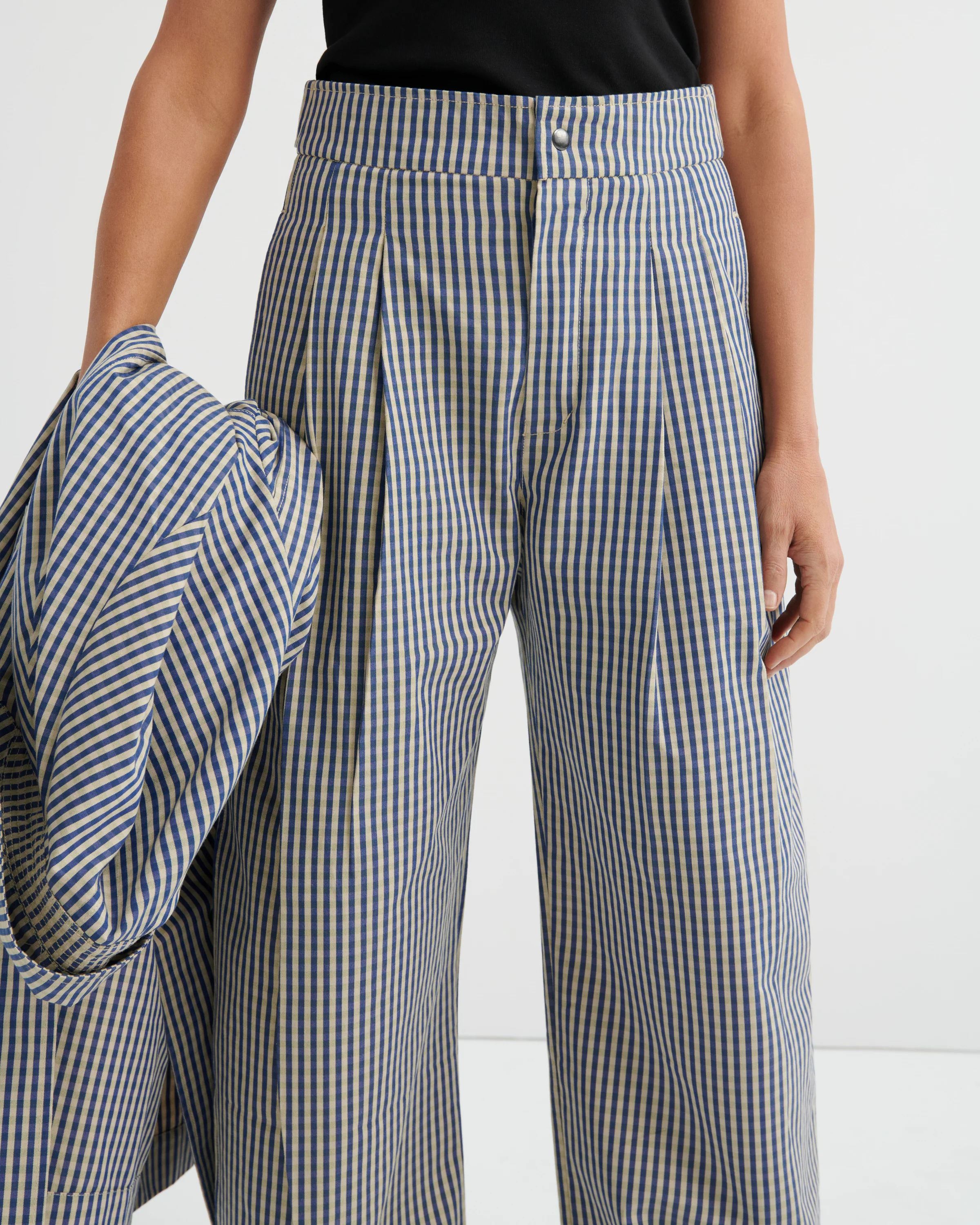 Sculpt Check Pants - Image 5