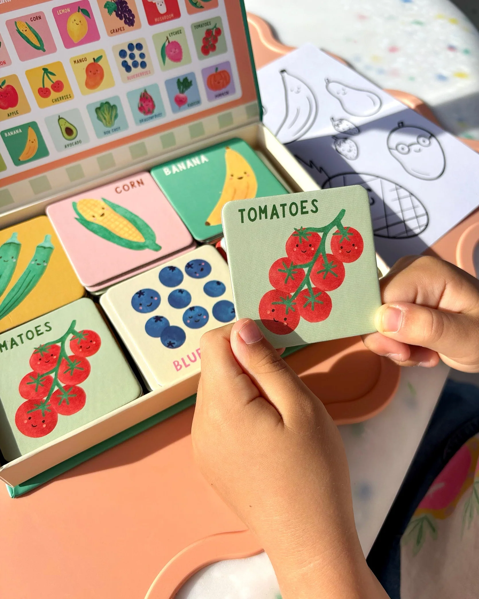 Fruit & Veg Memory & Matching Game - Image 2