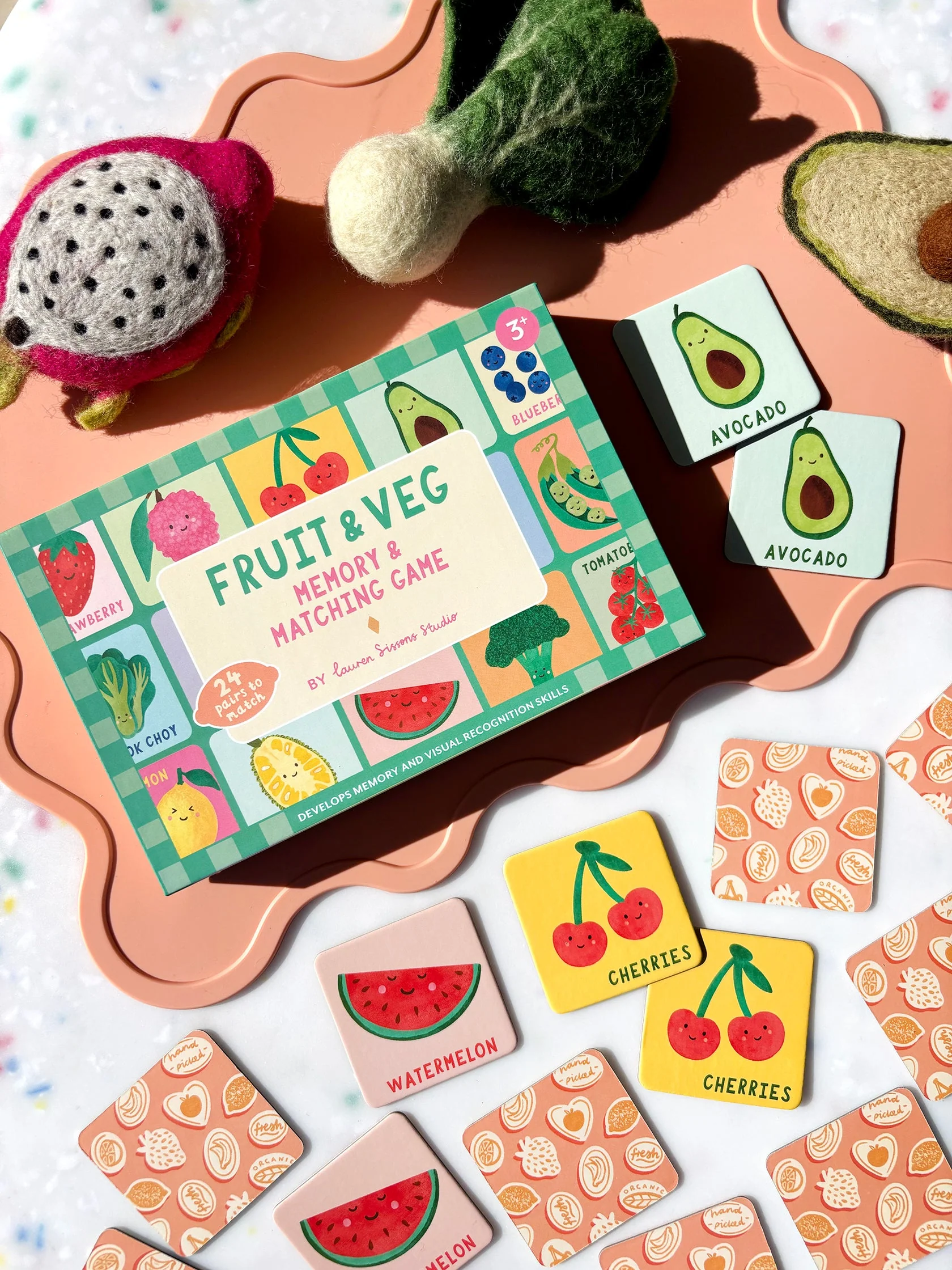 Fruit & Veg Memory & Matching Game - Image 5