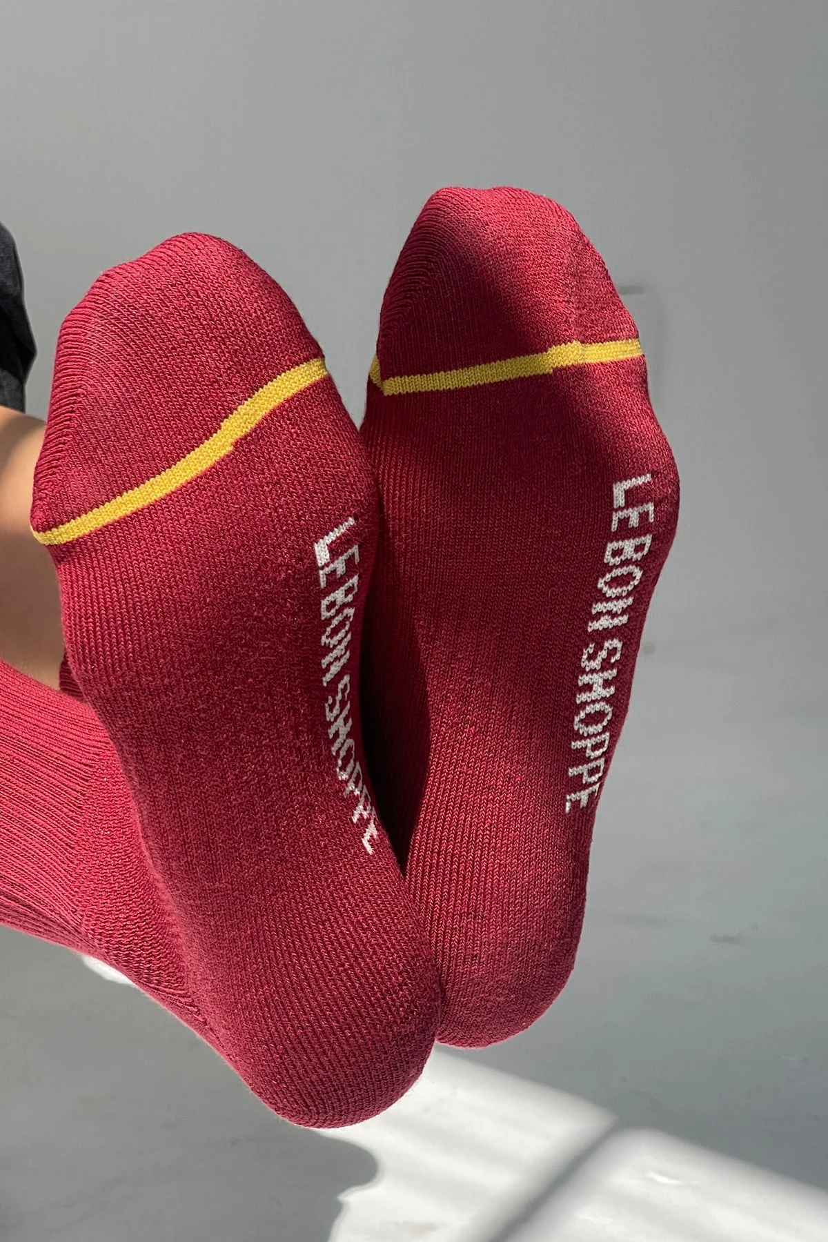 Boyfriend Socks - Cardinal - Image 2