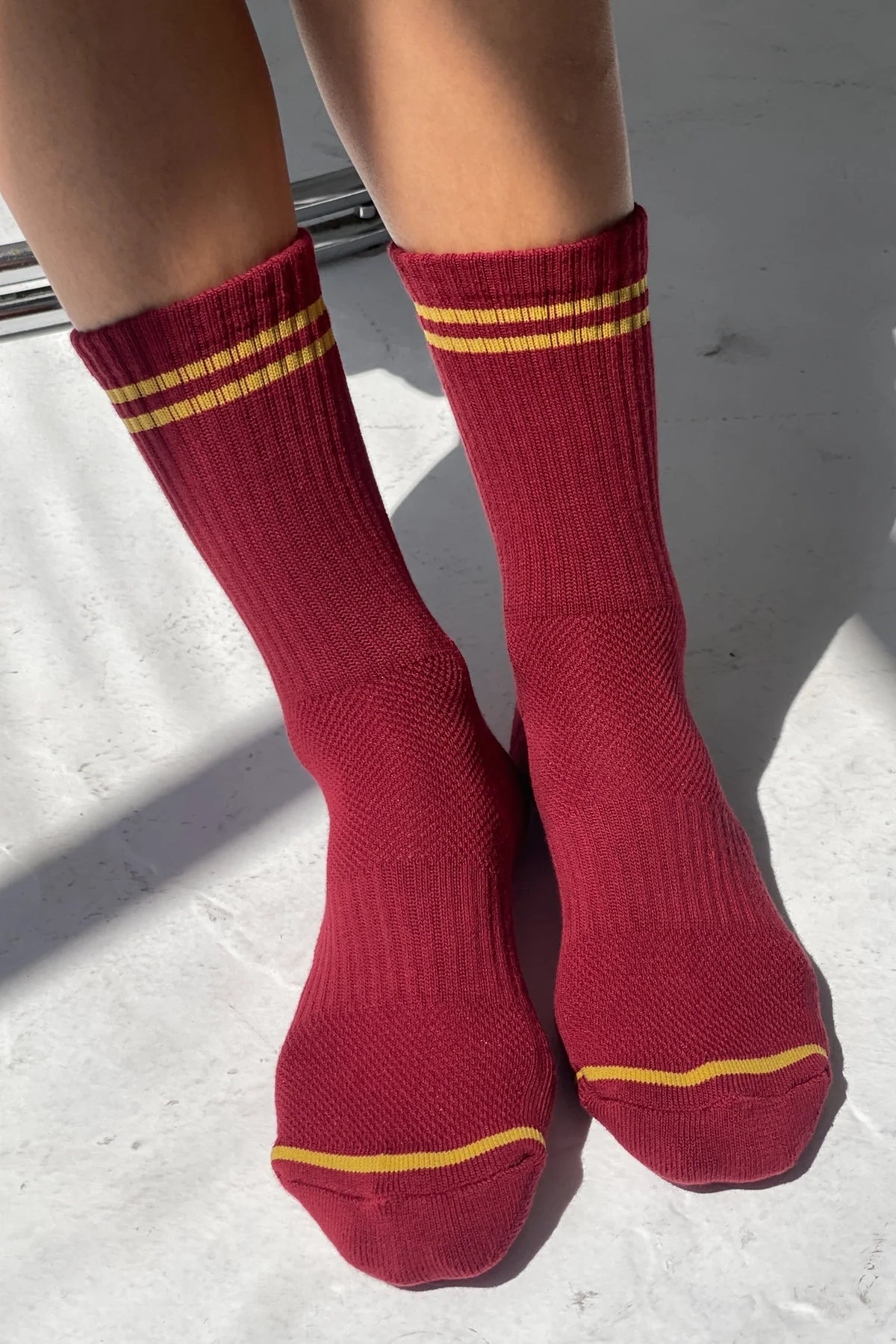 Boyfriend Socks - Cardinal - Image 3