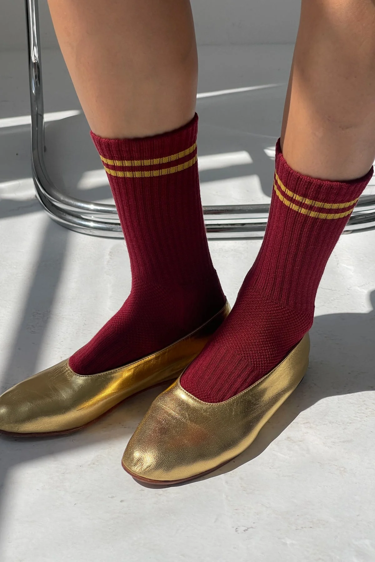 Boyfriend Socks - Cardinal - Image 4