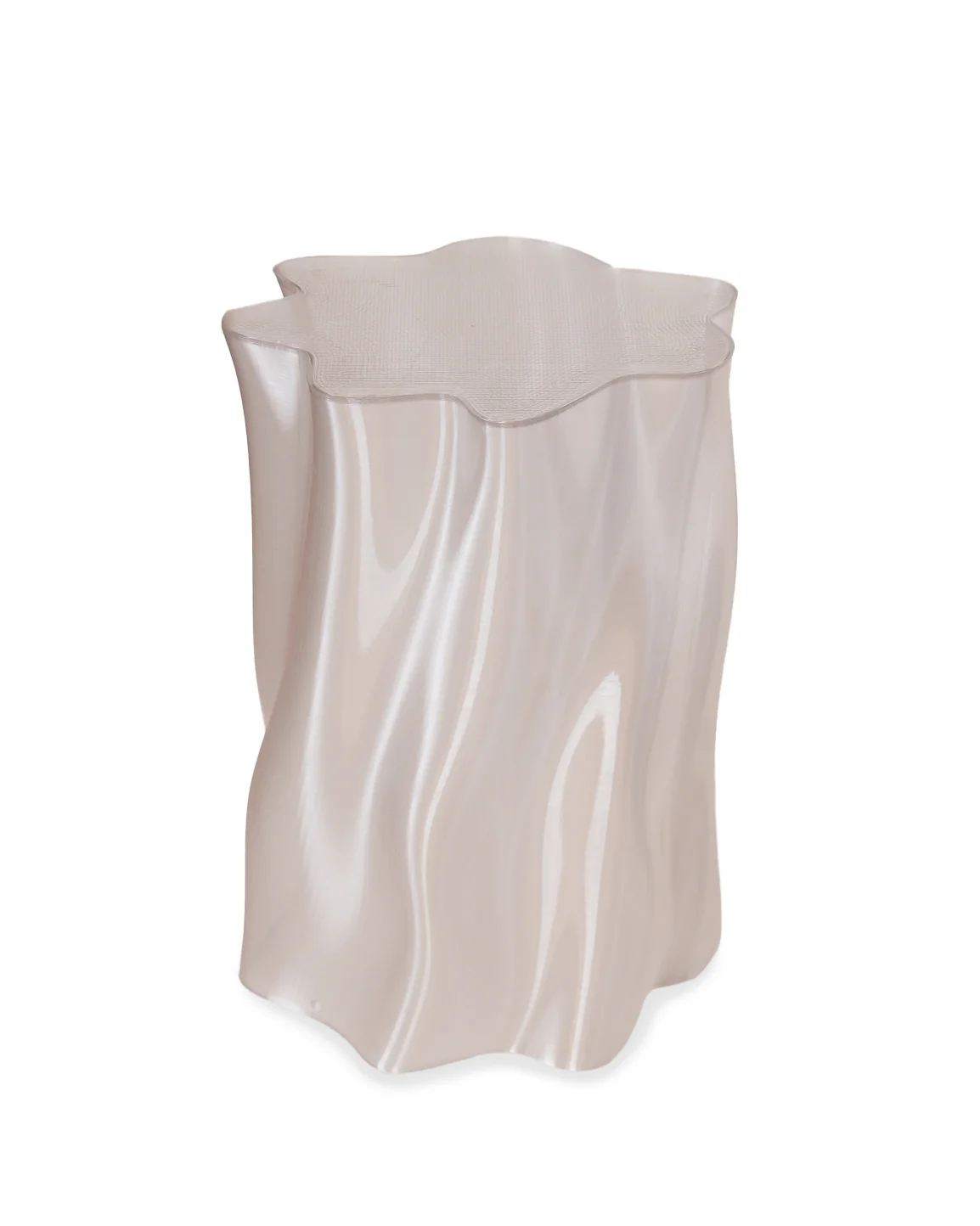Lulu Stool - Translucent Clear