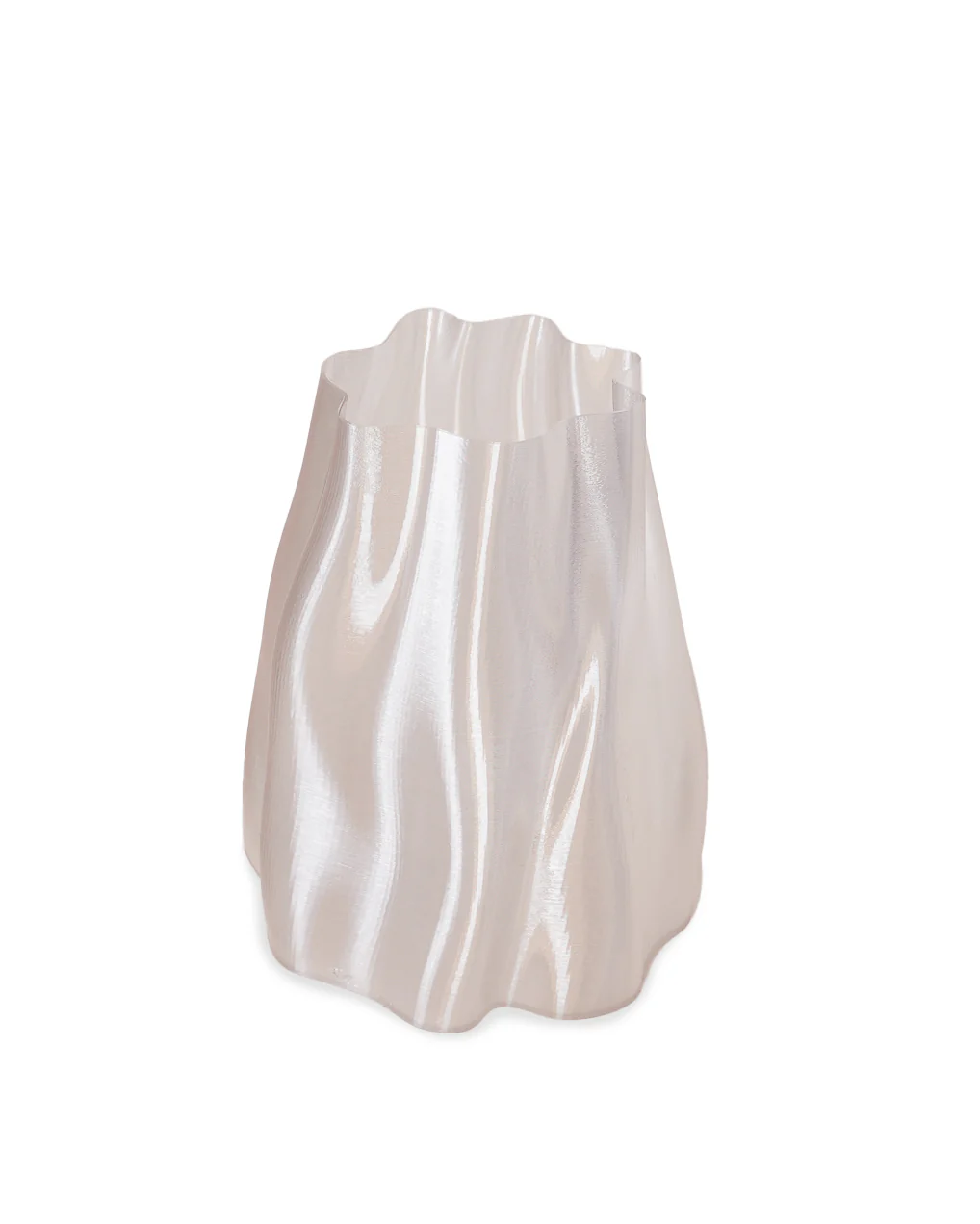 Lulu Waste Bin - Translucent Clear