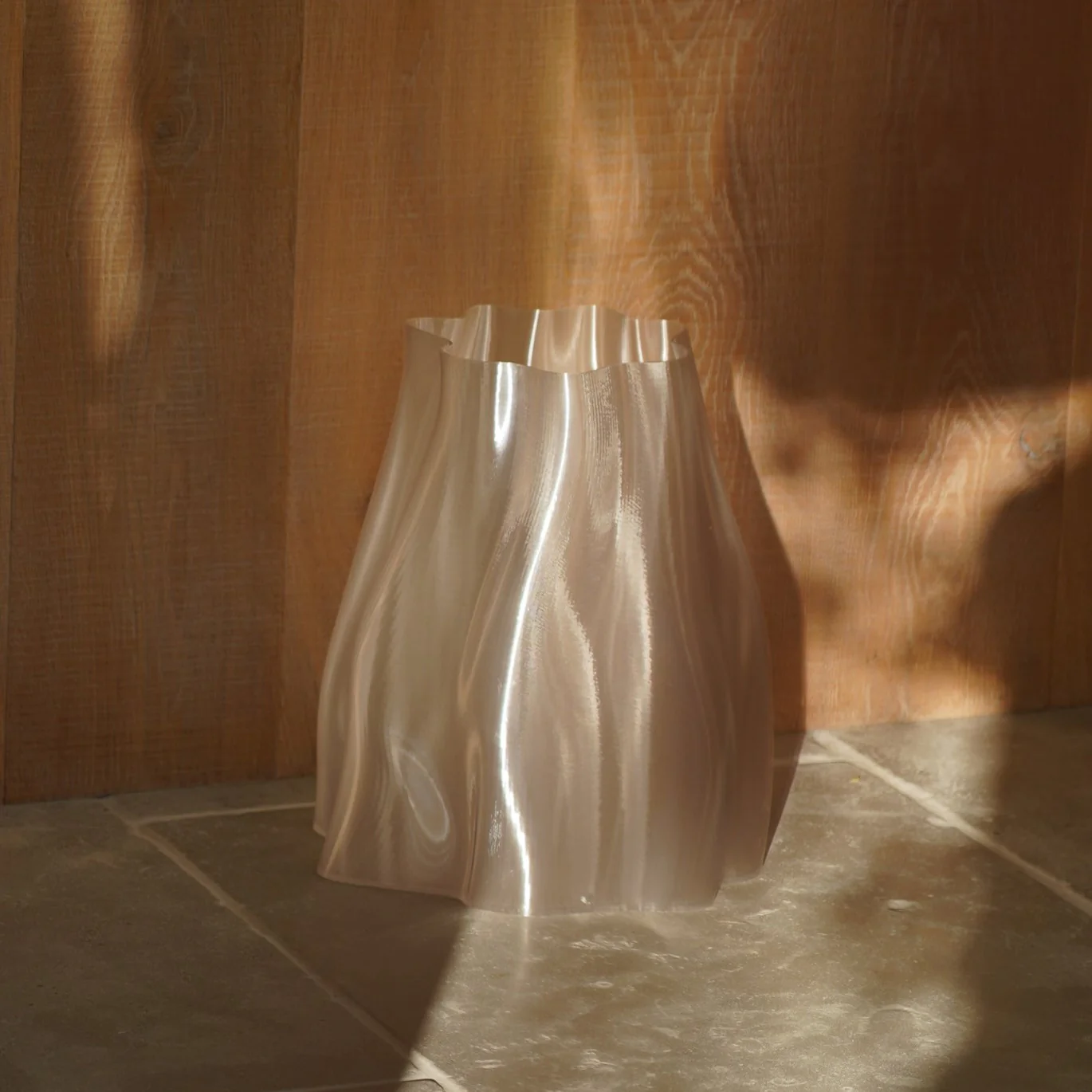 Lulu Waste Bin - Translucent Clear - Image 2
