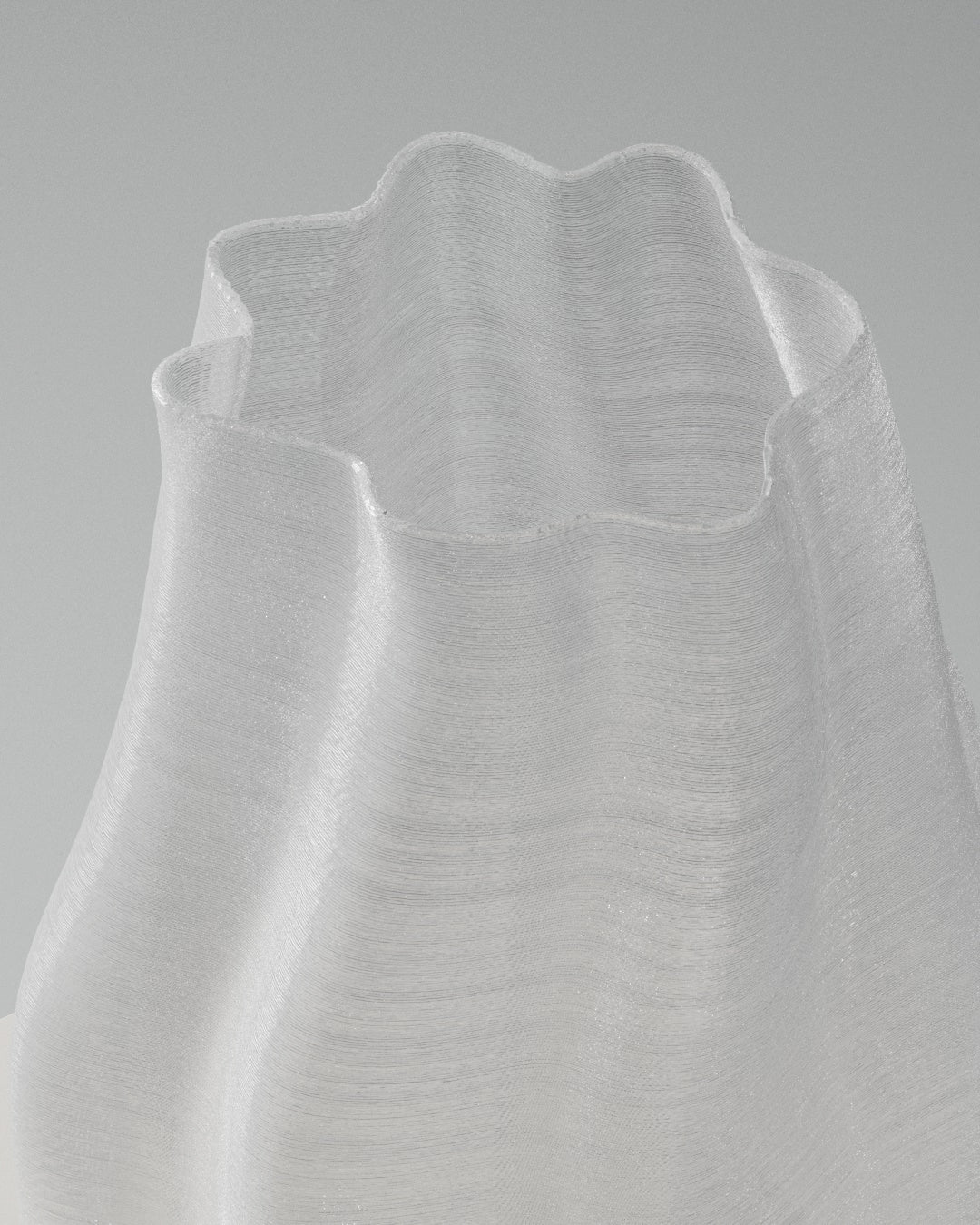 Lulu Waste Bin - Translucent Clear - Image 5