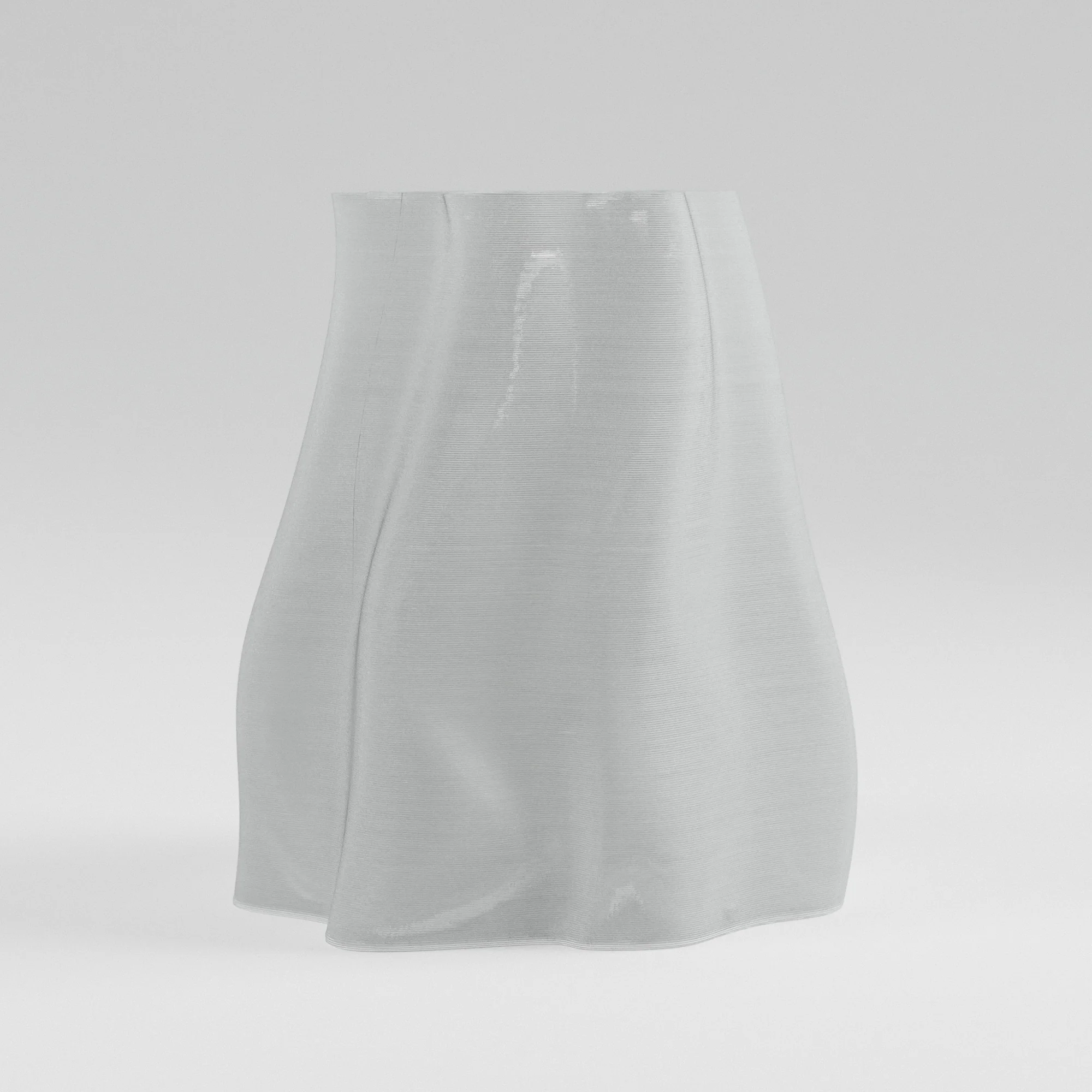 Lulu Waste Bin - Translucent Clear - Image 6