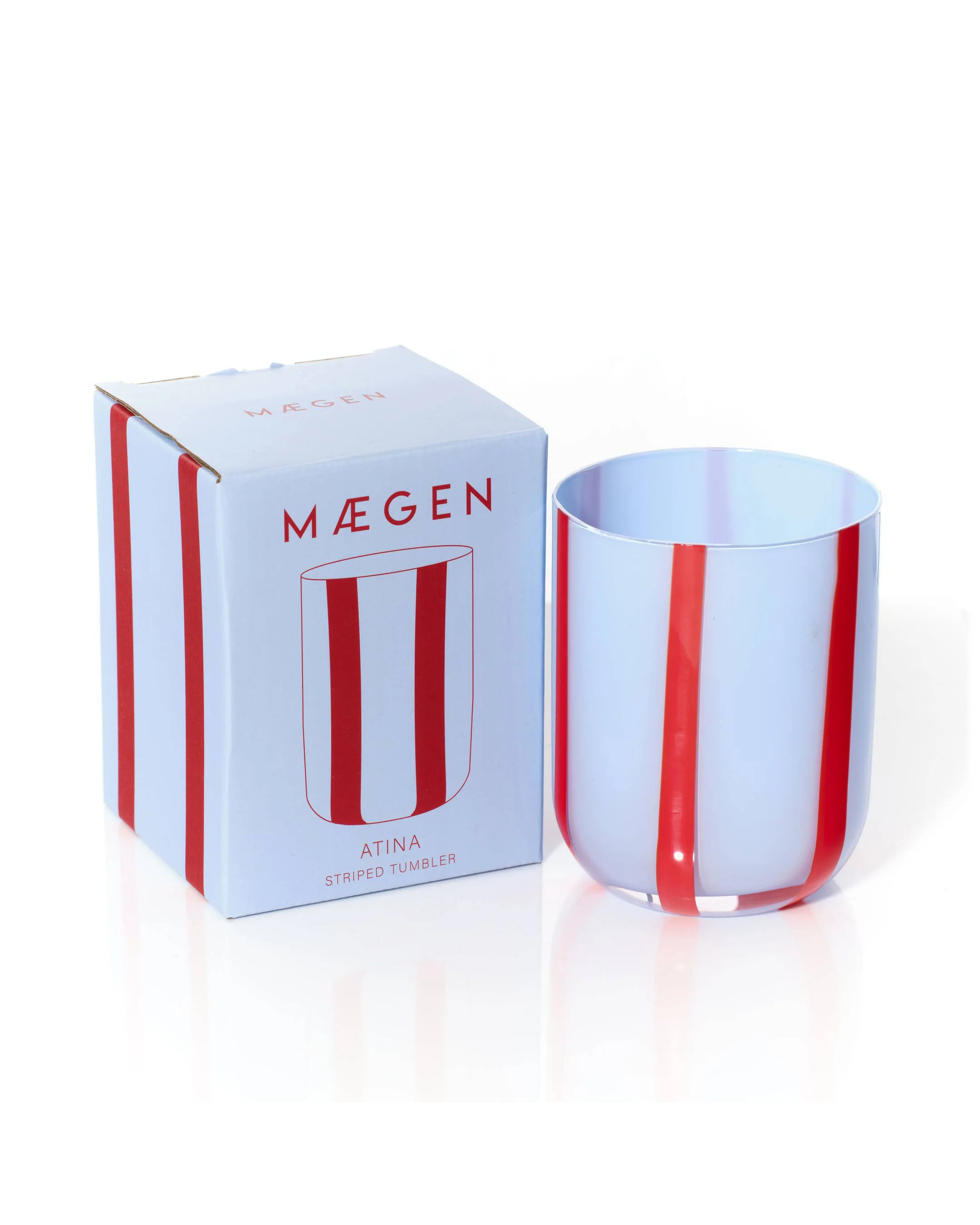 Atina Tumbler - Blue & Red