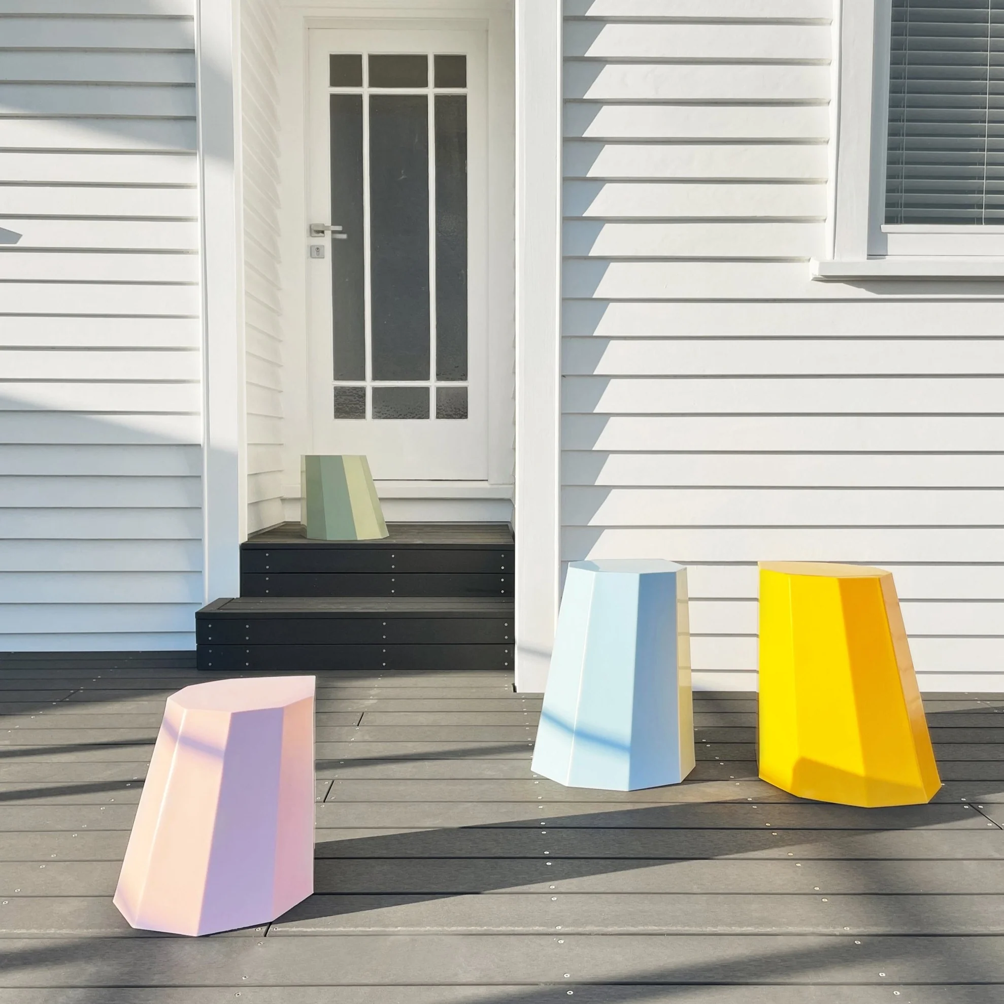 Martino Gamper - Arnold Circus Stool - Yellow - Image 2