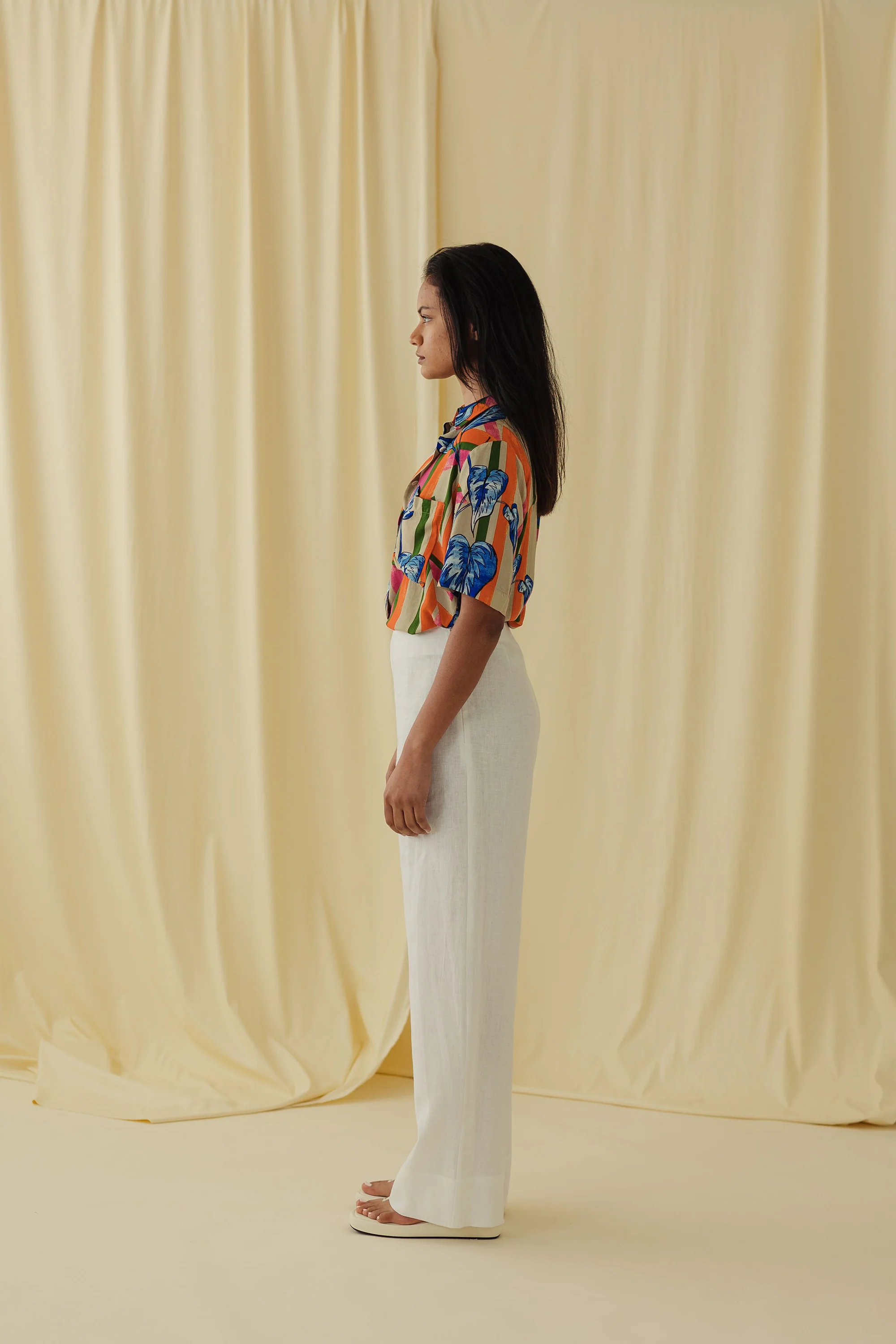Moi Linen Pants - White - Image 7