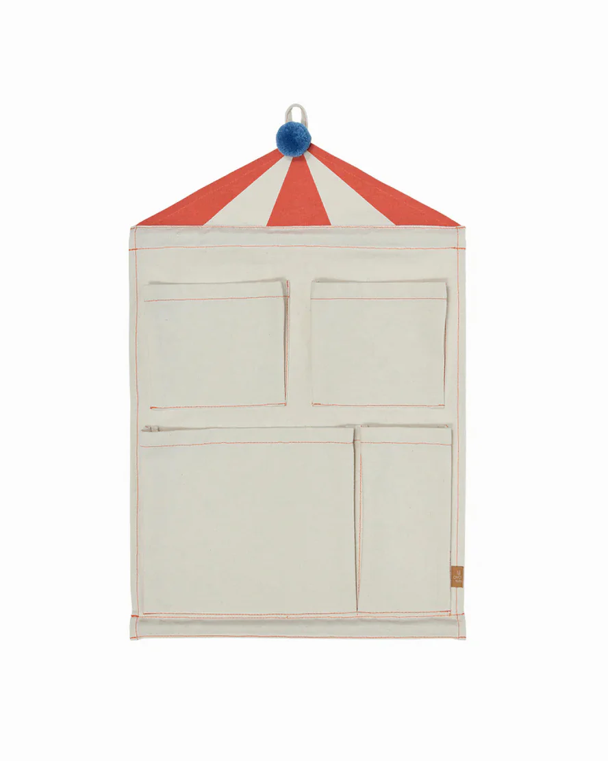 Circus Wall Storage - Red